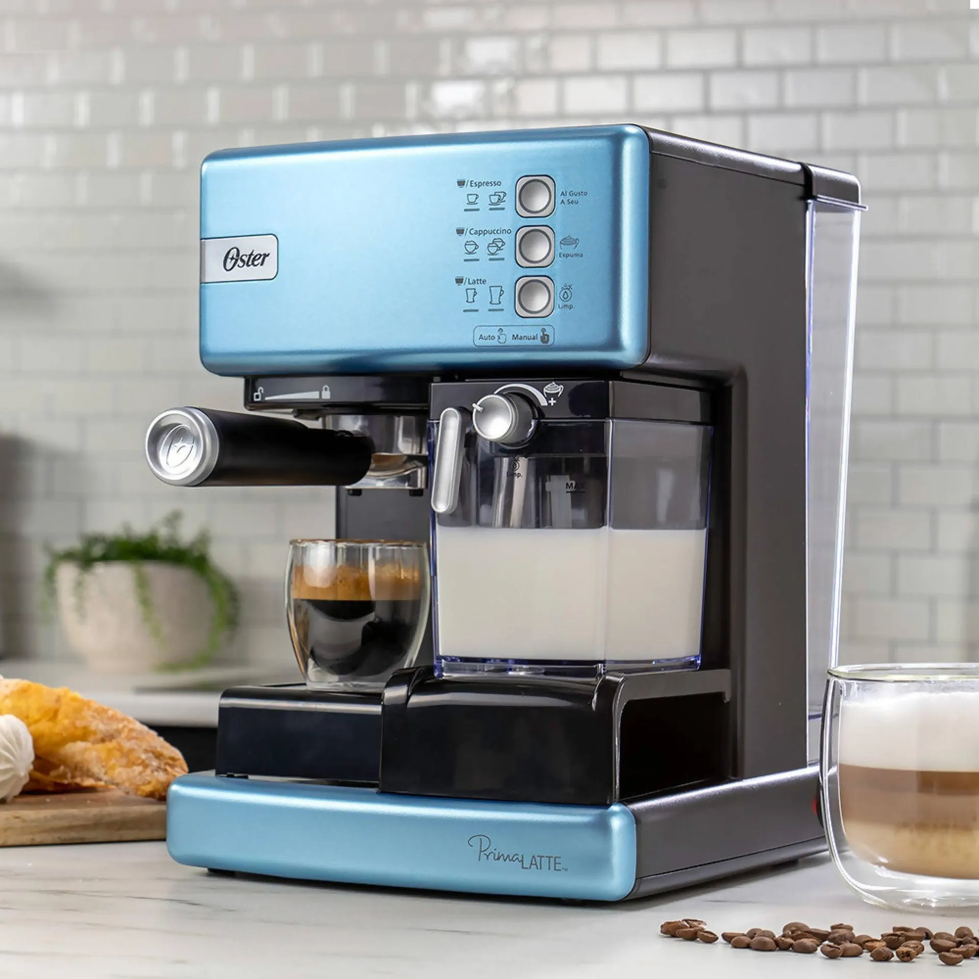 Cafetera Espresso y Cápsulas Automática PrimaLatte™ 6603 Oster