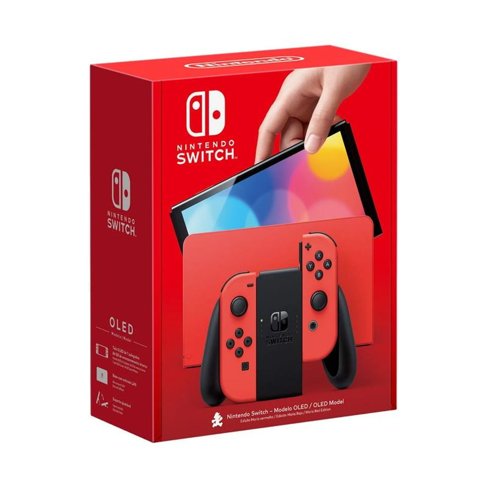 Consola Nintendo Switch Oled Mario Red Edition