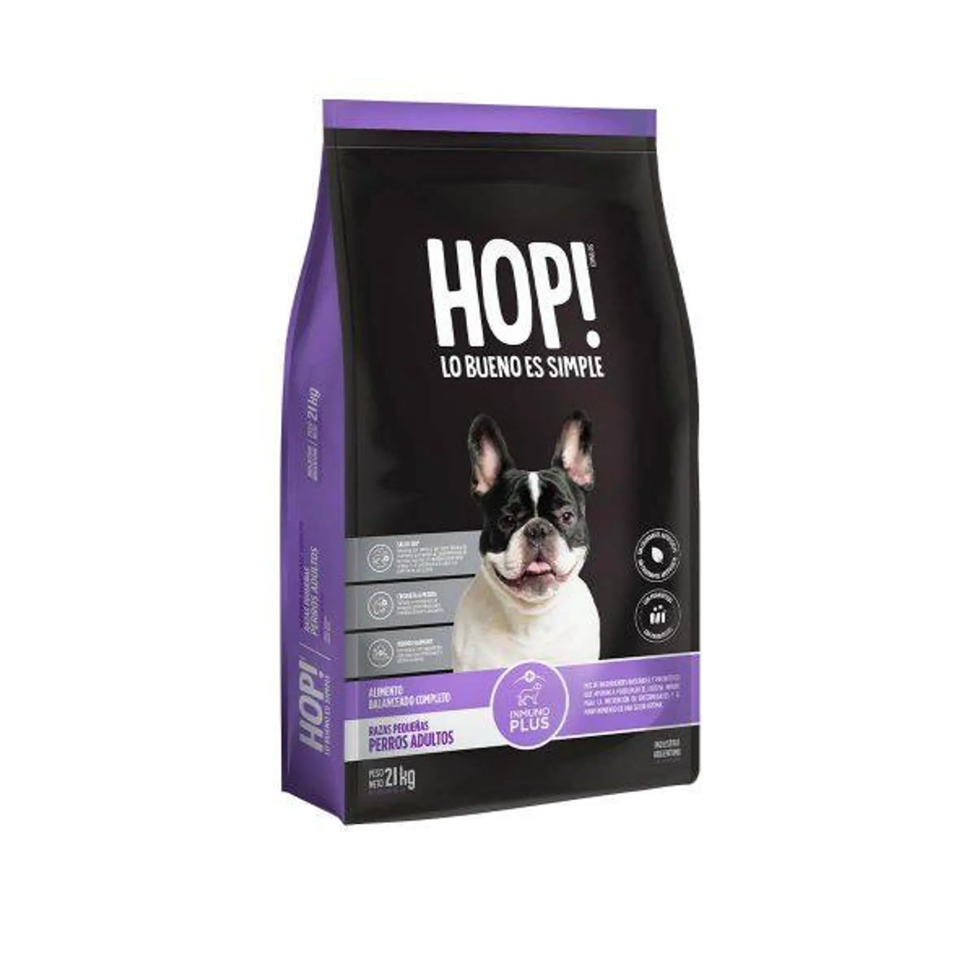 Hop! Perro Adulto Raza Pequena 21 Kg