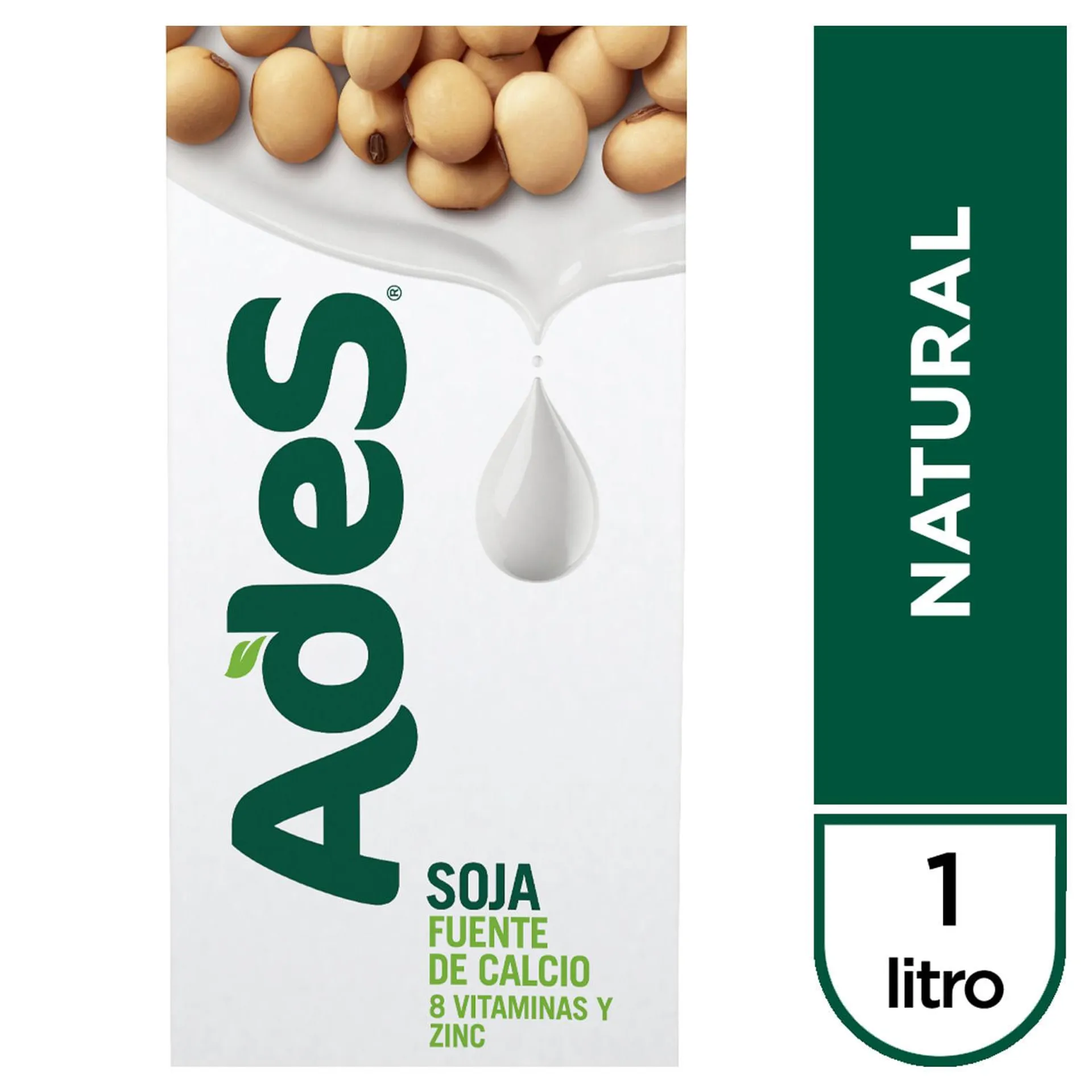 Alimento de soya natural 1 L