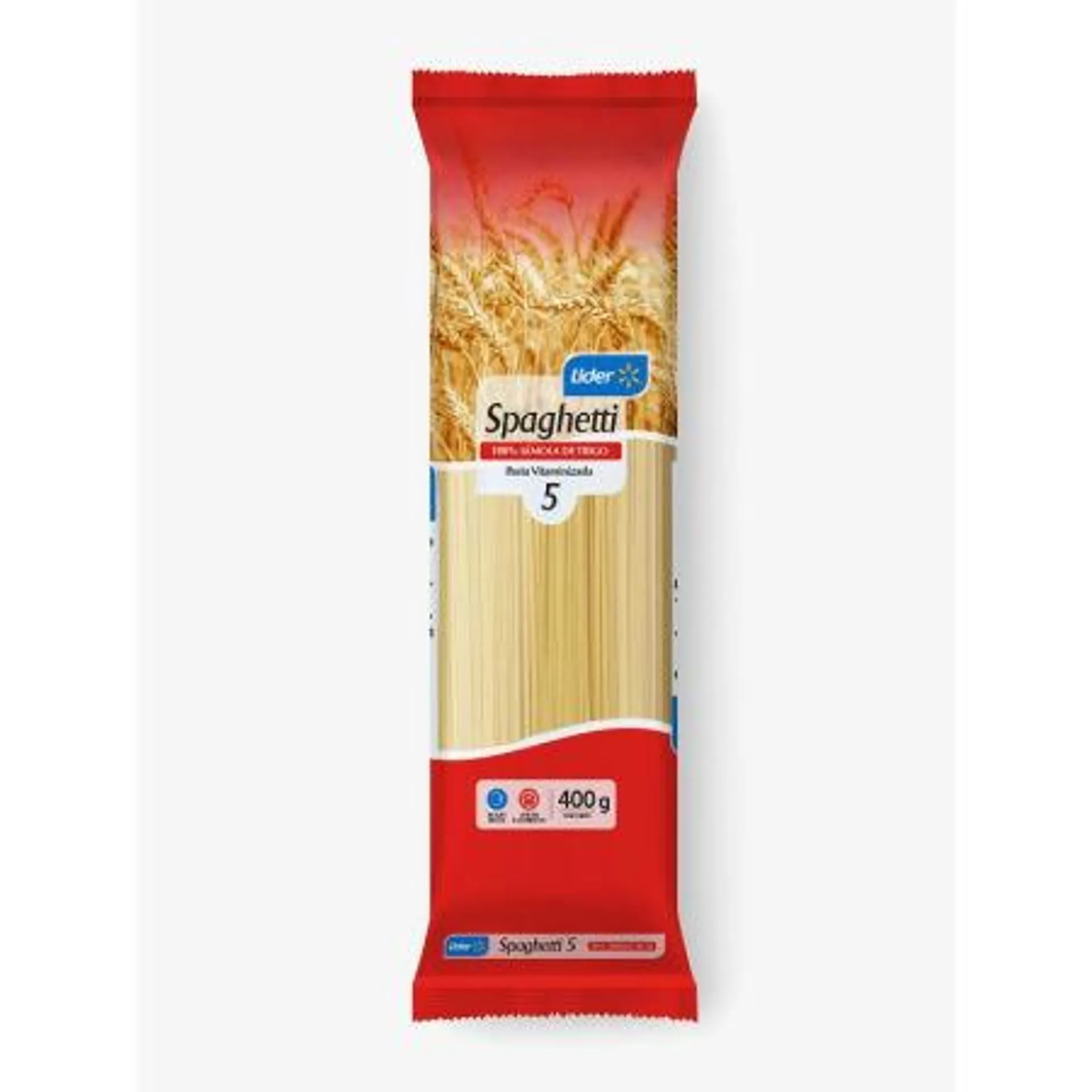 Lider - Pasta spaguetti 5, 400 g