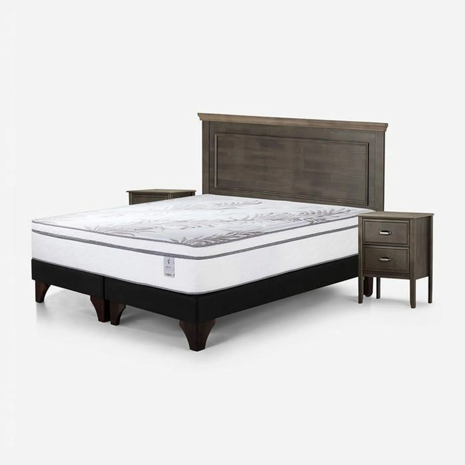 Cama Neo Plus King + Muebles Anna