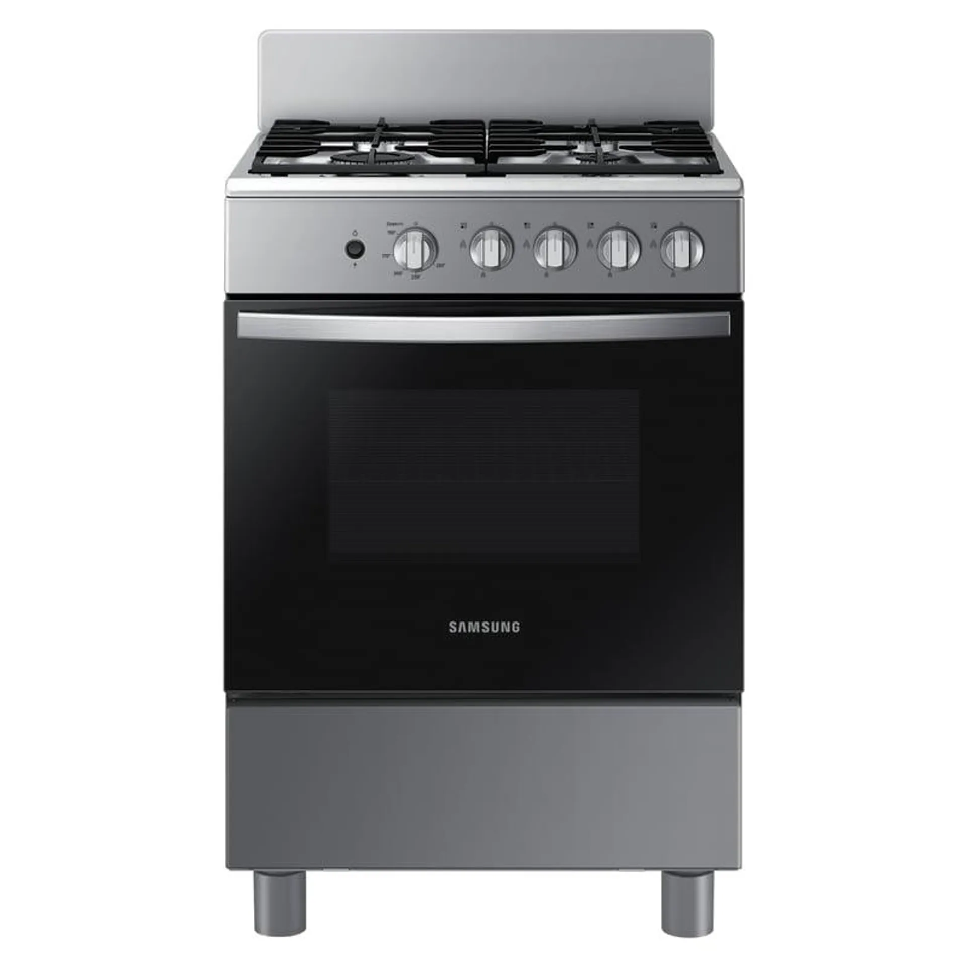 Cocina a Gas 4 Quemadores Negra Samsung