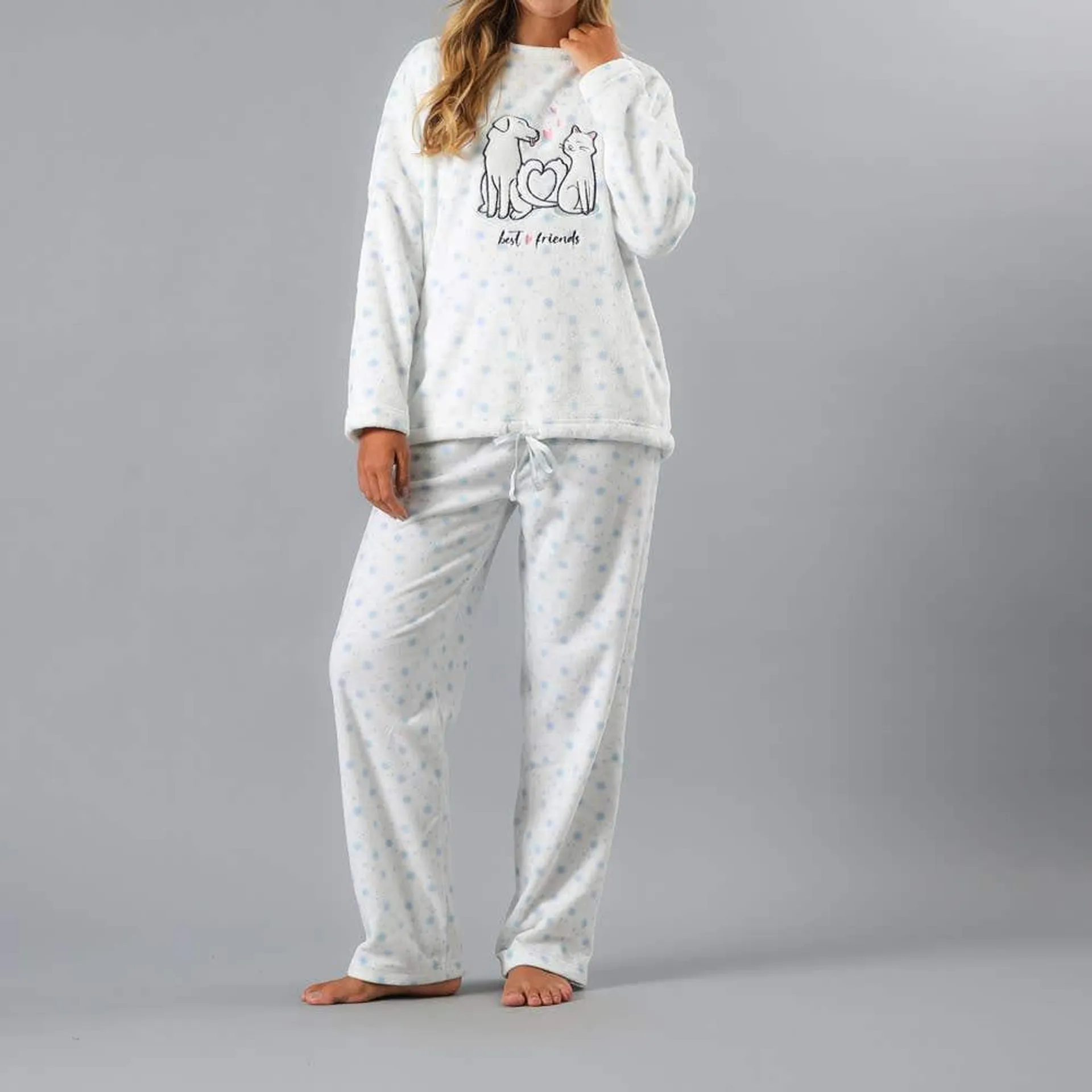 Pijama Coral/Microfleece Ajustable