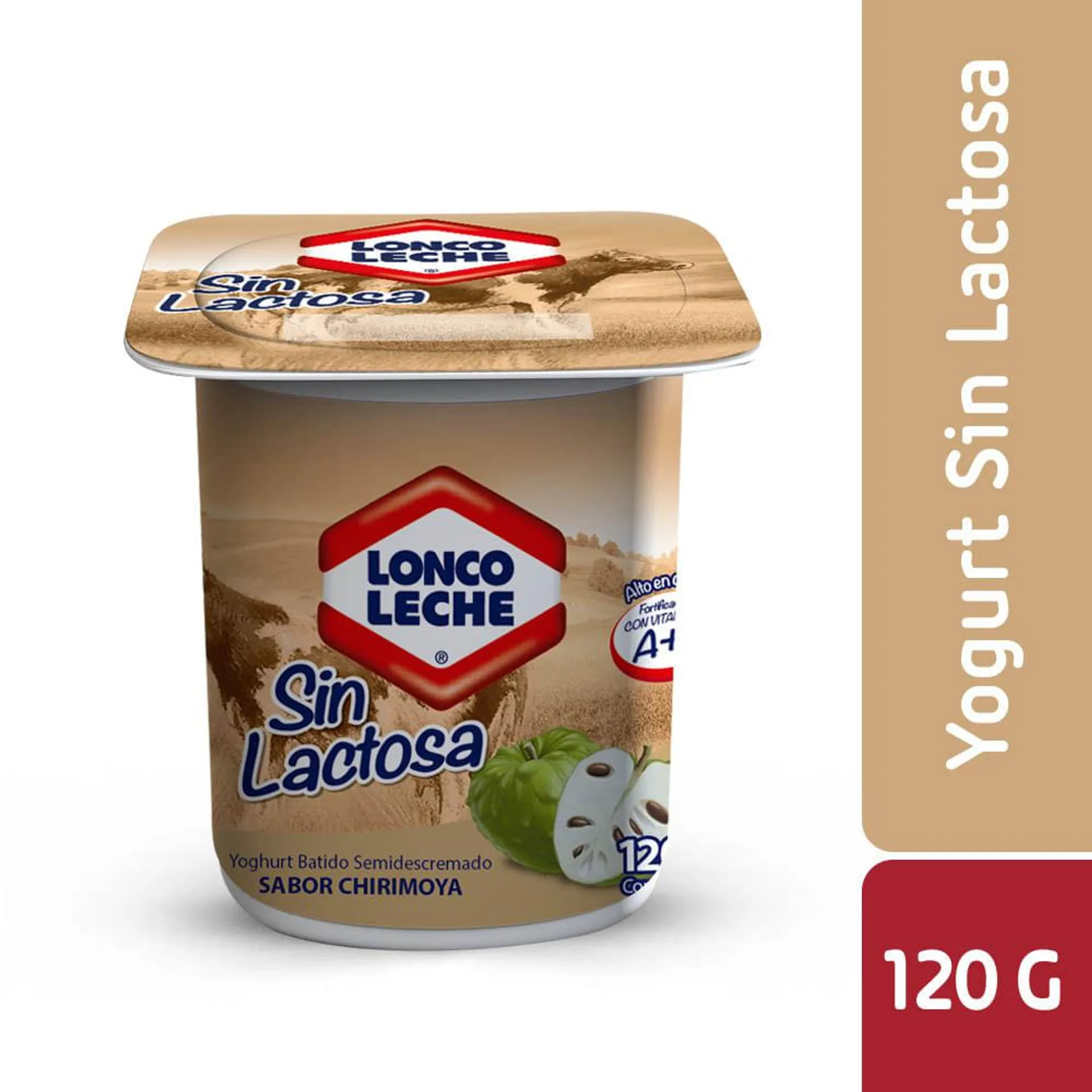 Yoghurt Loncoleche sin lactosa chirimoya 120 g