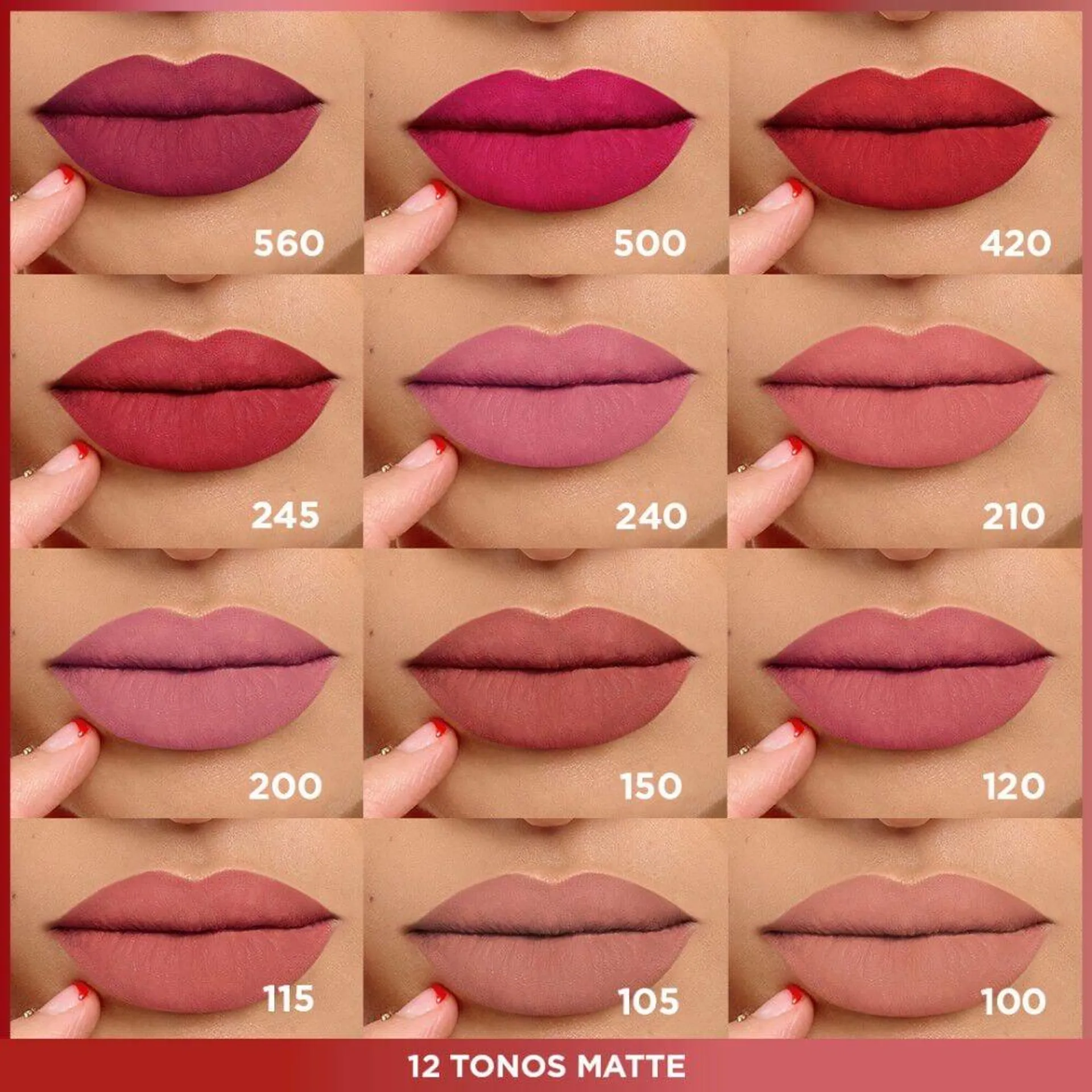 Labial Líquido Infallible Le Matte Resistance 115 Snooze Your Alarm 2.7ml