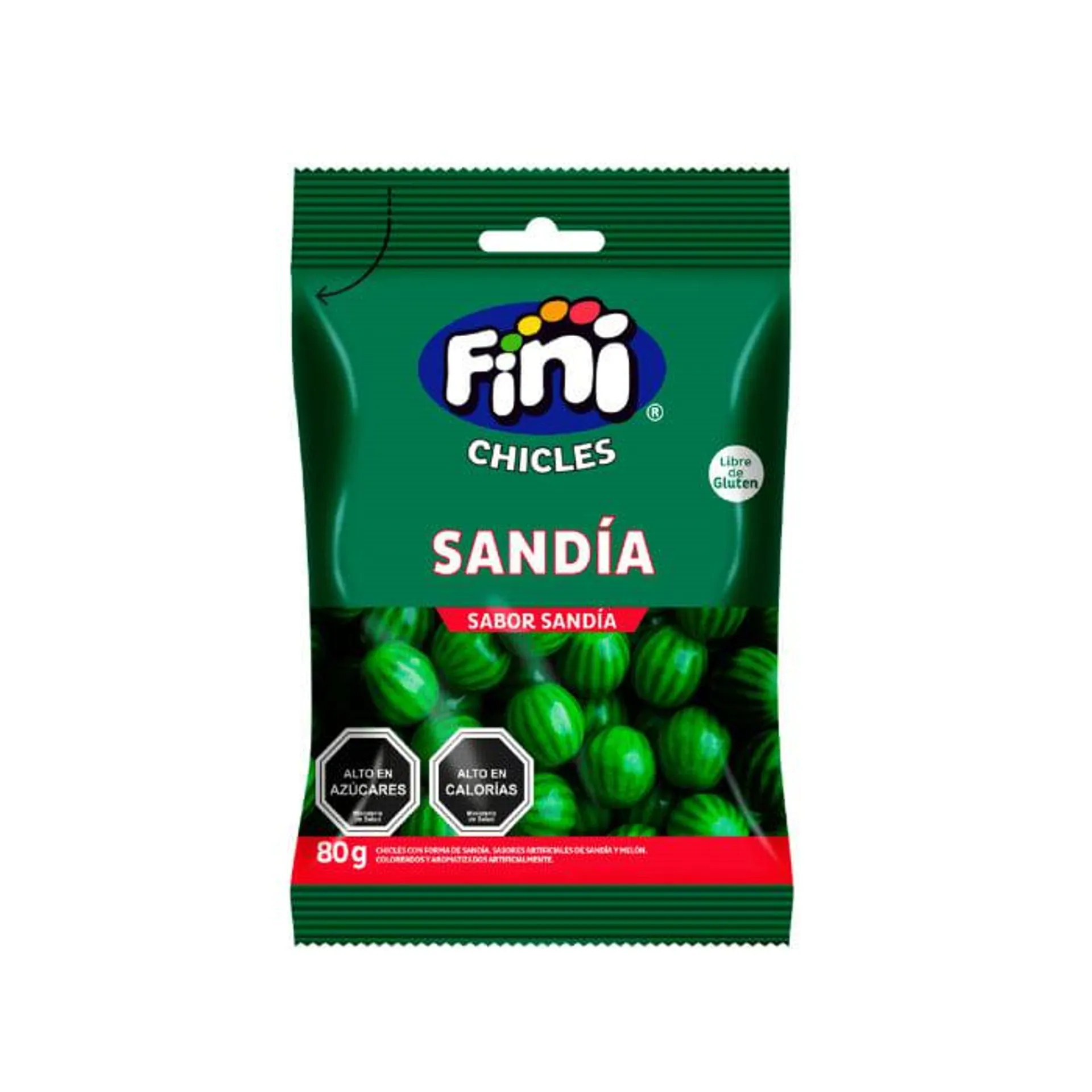 Chicle Finni Sandia 80 Grs