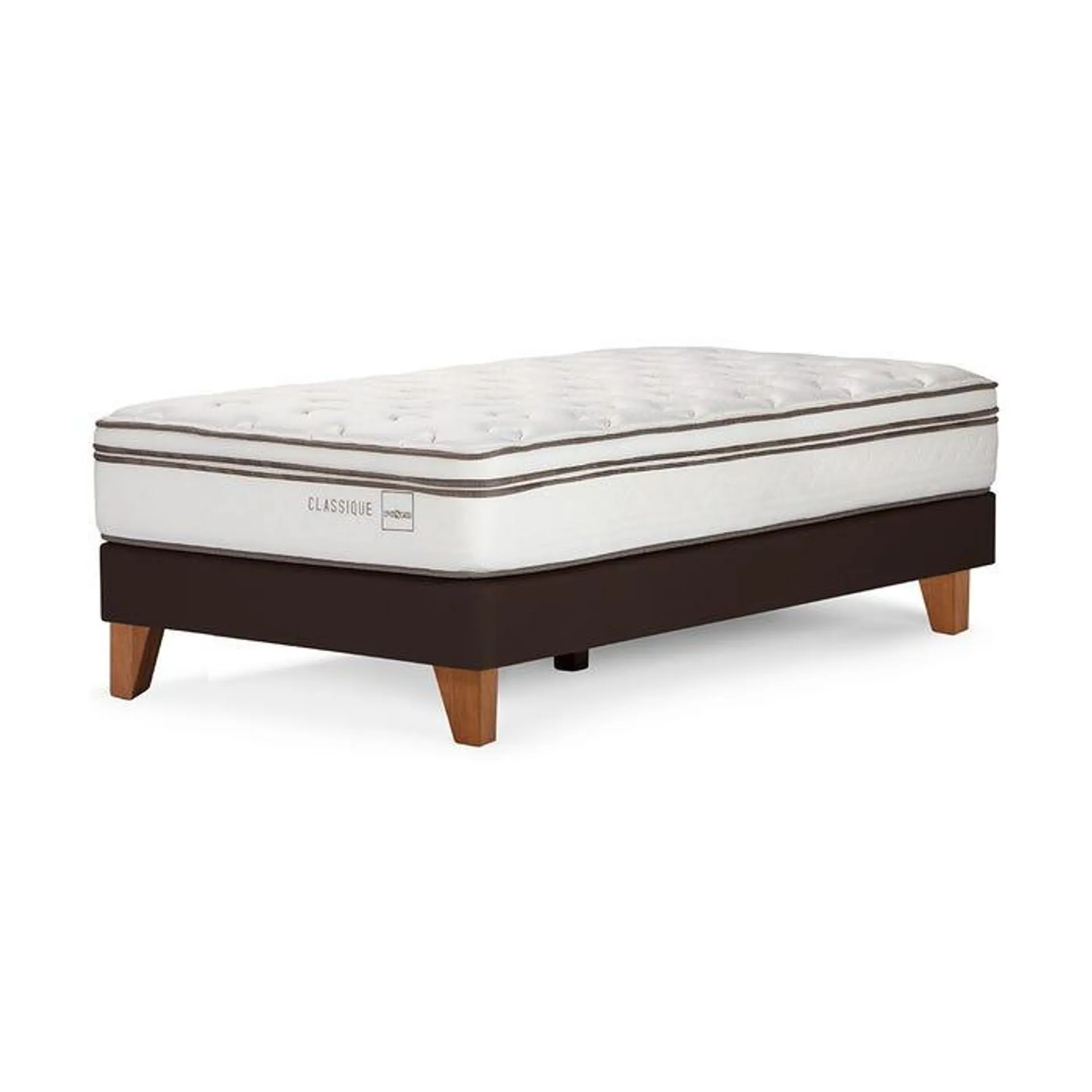 Cama Europea Classique+ 1,5 Plazas 105 x 200 cm