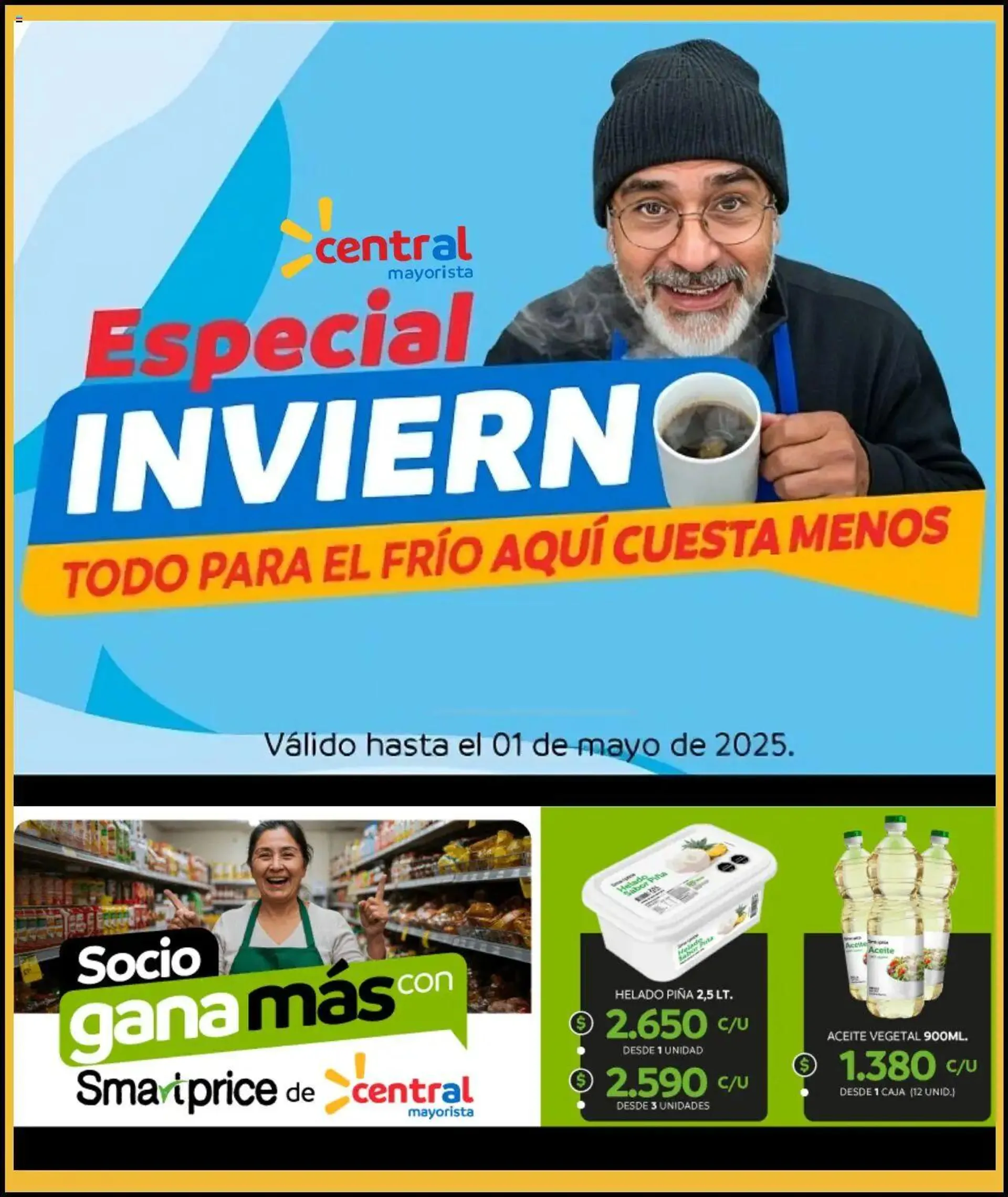 Catálogo de Central Mayorista ofertas  26 de abril al 12 de mayo 2025 - Página 1