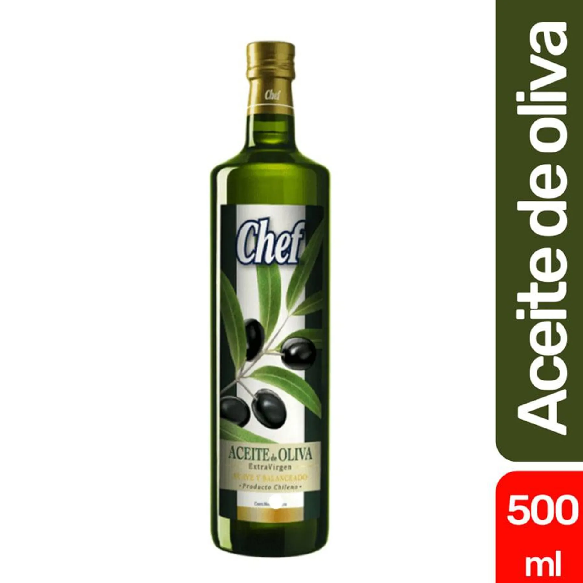 Aceite Chef Oliva Extra Virgen 500 cc