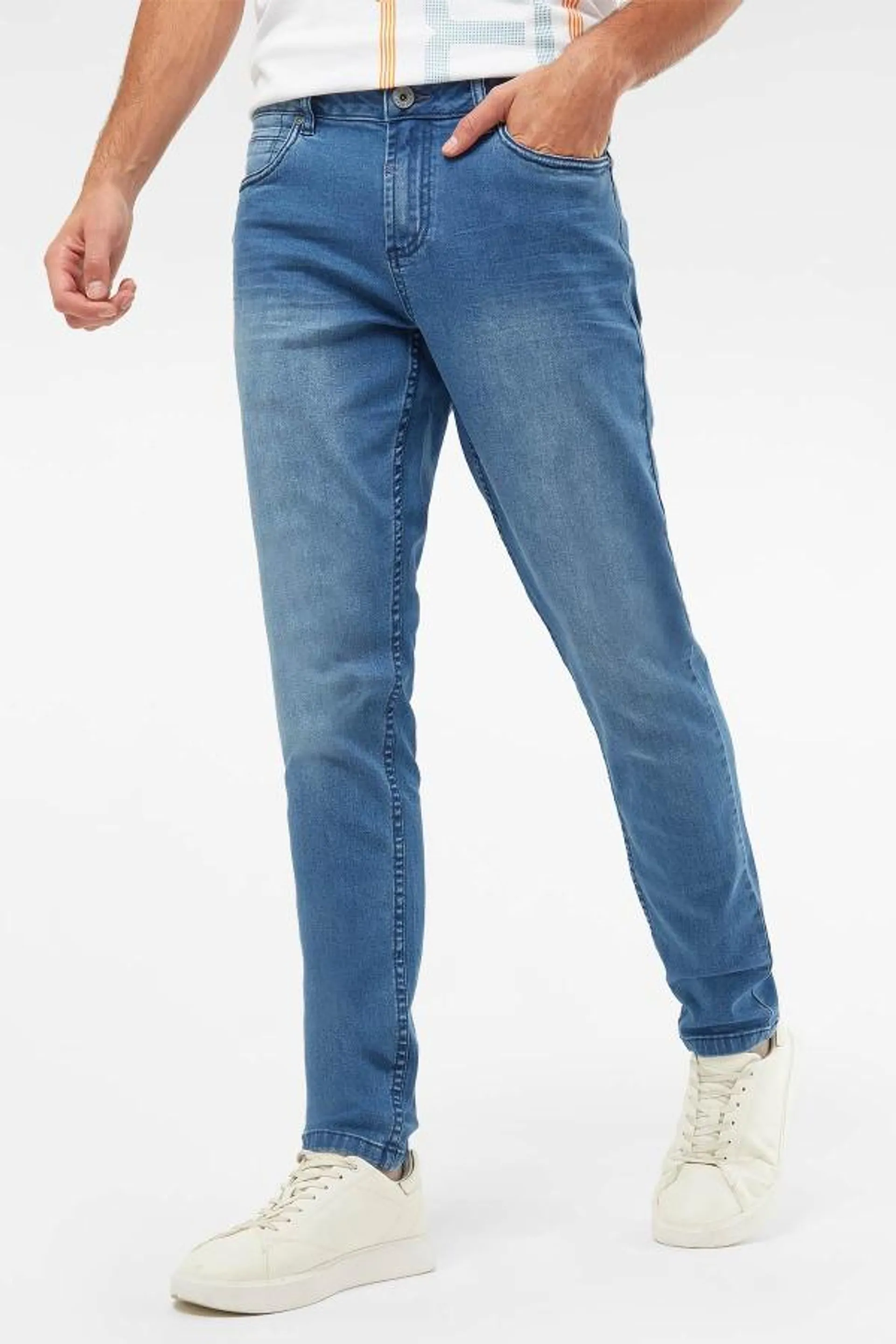 Jeans skinny 101 azul fp