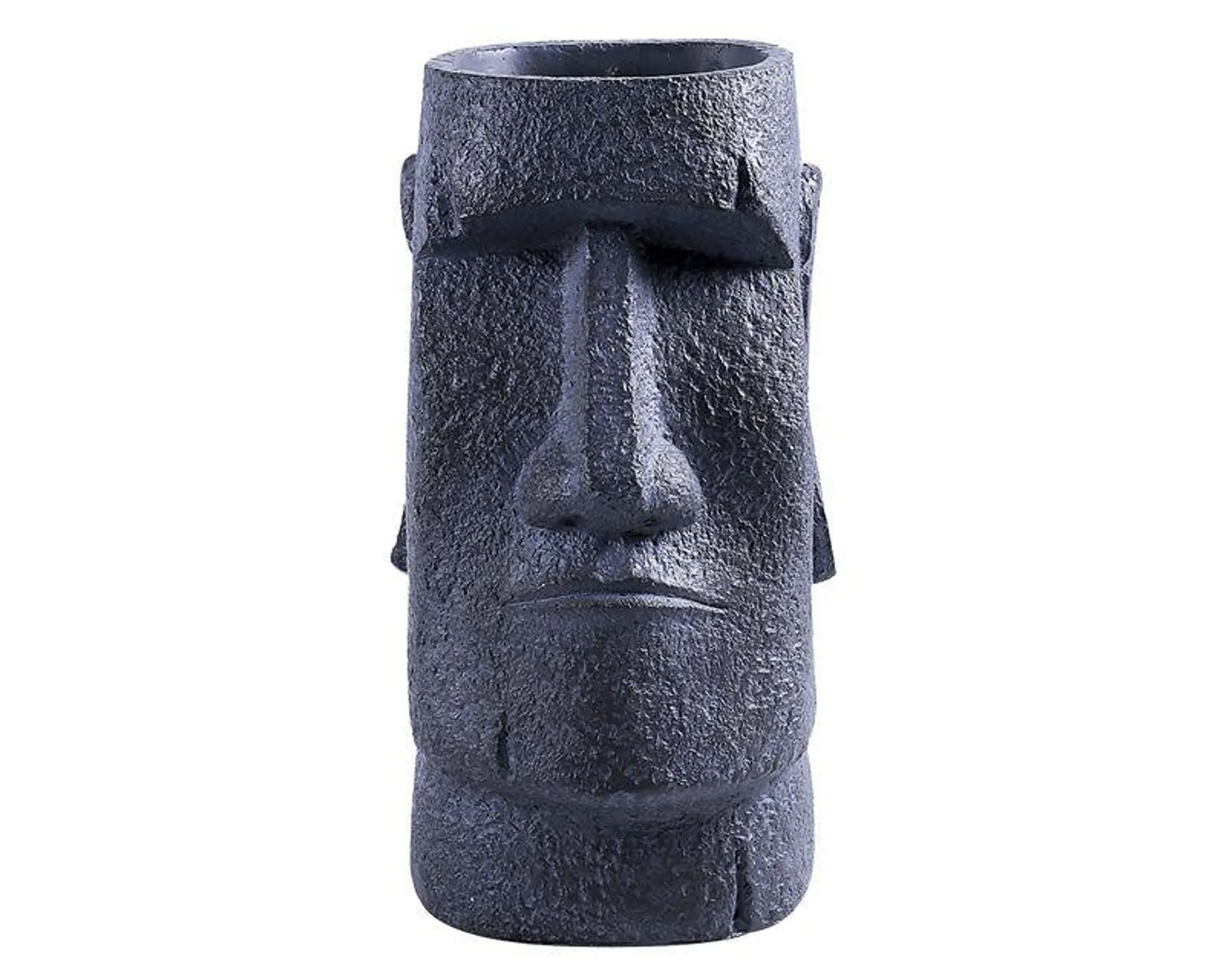 Macetero 39 cm Moai gris Outzen