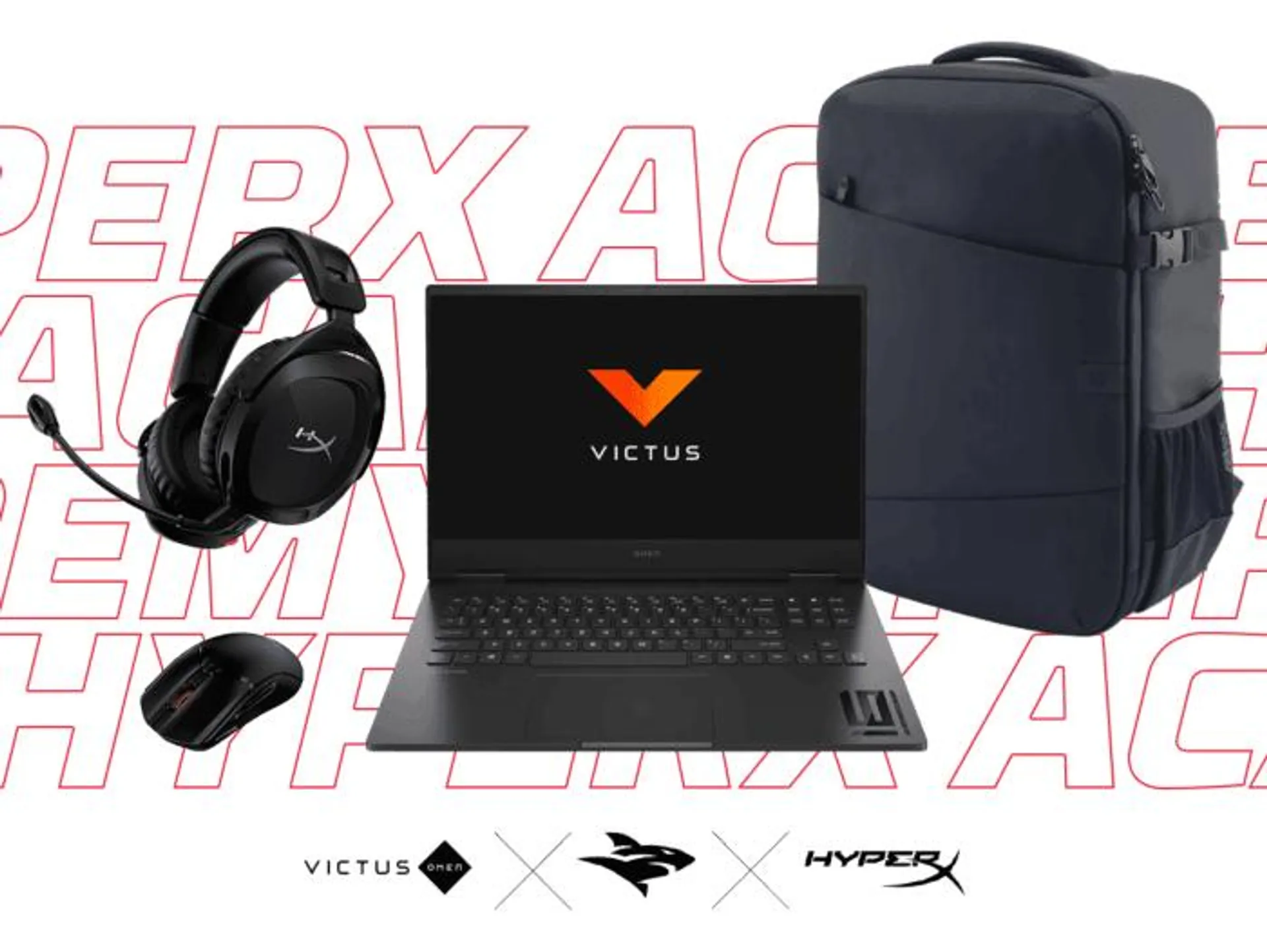 Notebook OMEN 16-wd0003la + Mouse HyperX + Audifonos HyperX + Mochila HP