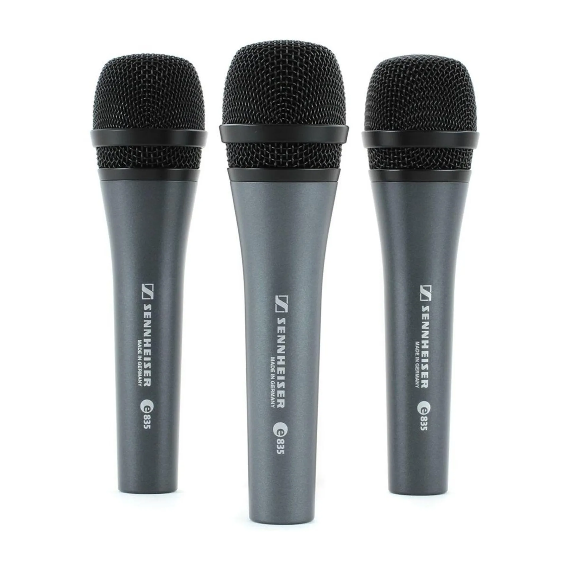 Pack de 3 micrófonos Cardioide Sennheiser e835