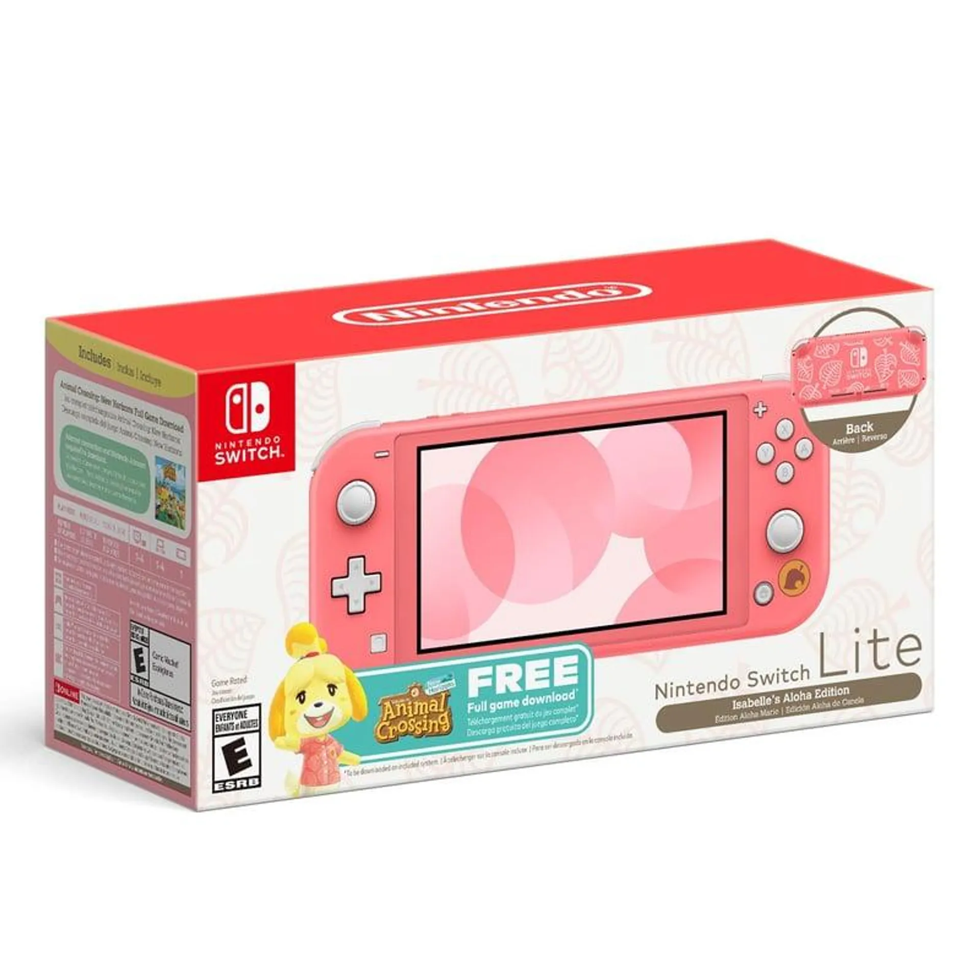 Consola Nintendo Switch Lite Coral 32GB