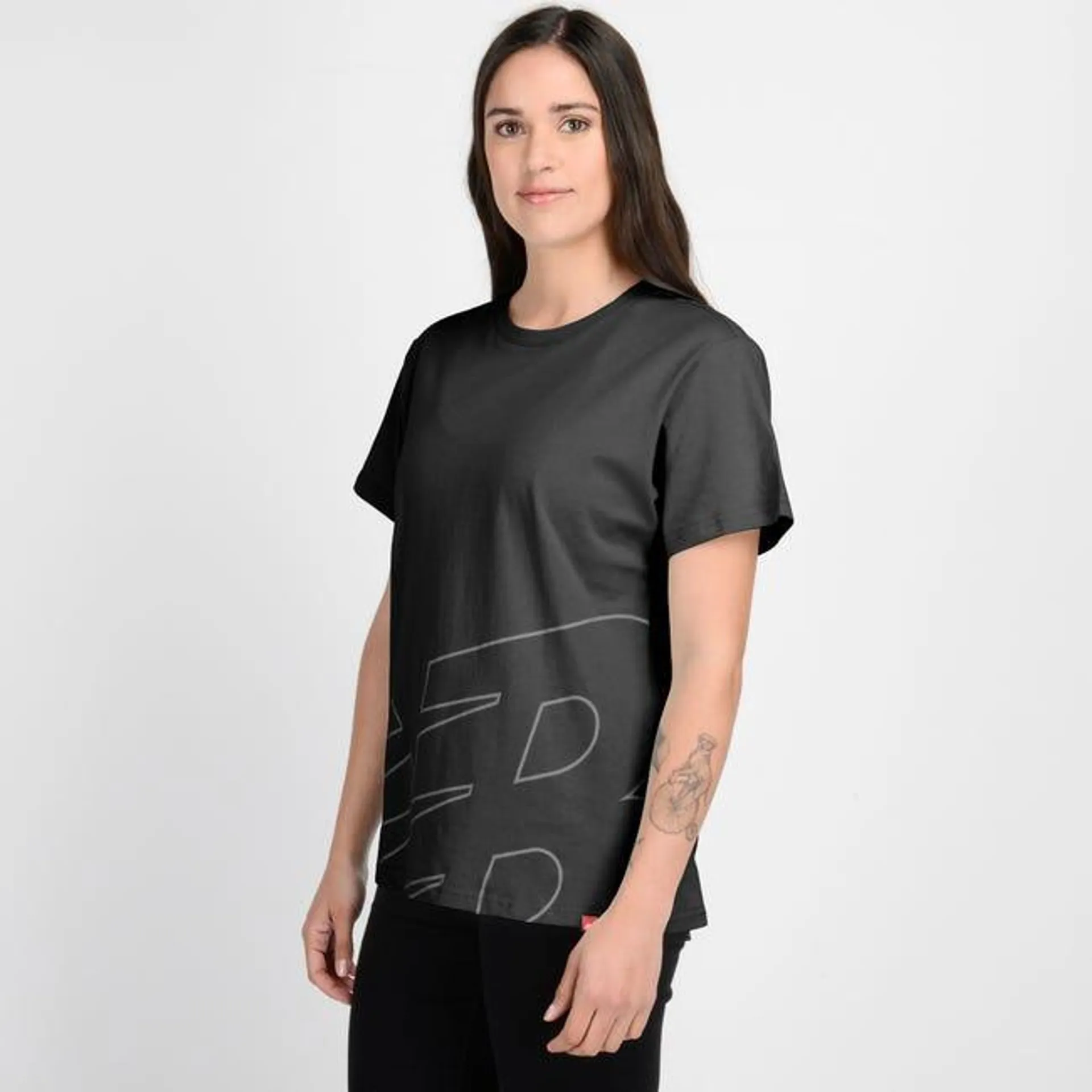 Polera Lifestyle Mujer New Balance Negra