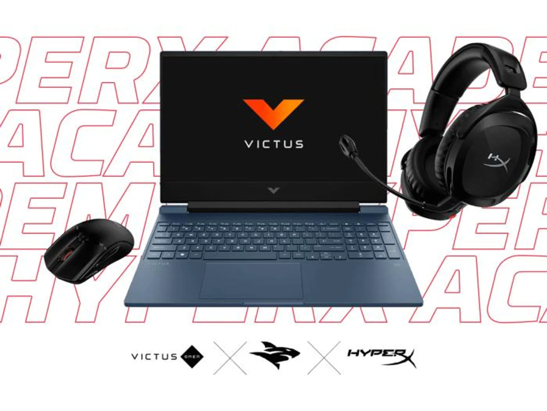 Notebook Victus Gaming 15-fa1002la + Audifonos HyperX Cloud + Mouse HyperX Pulsefire