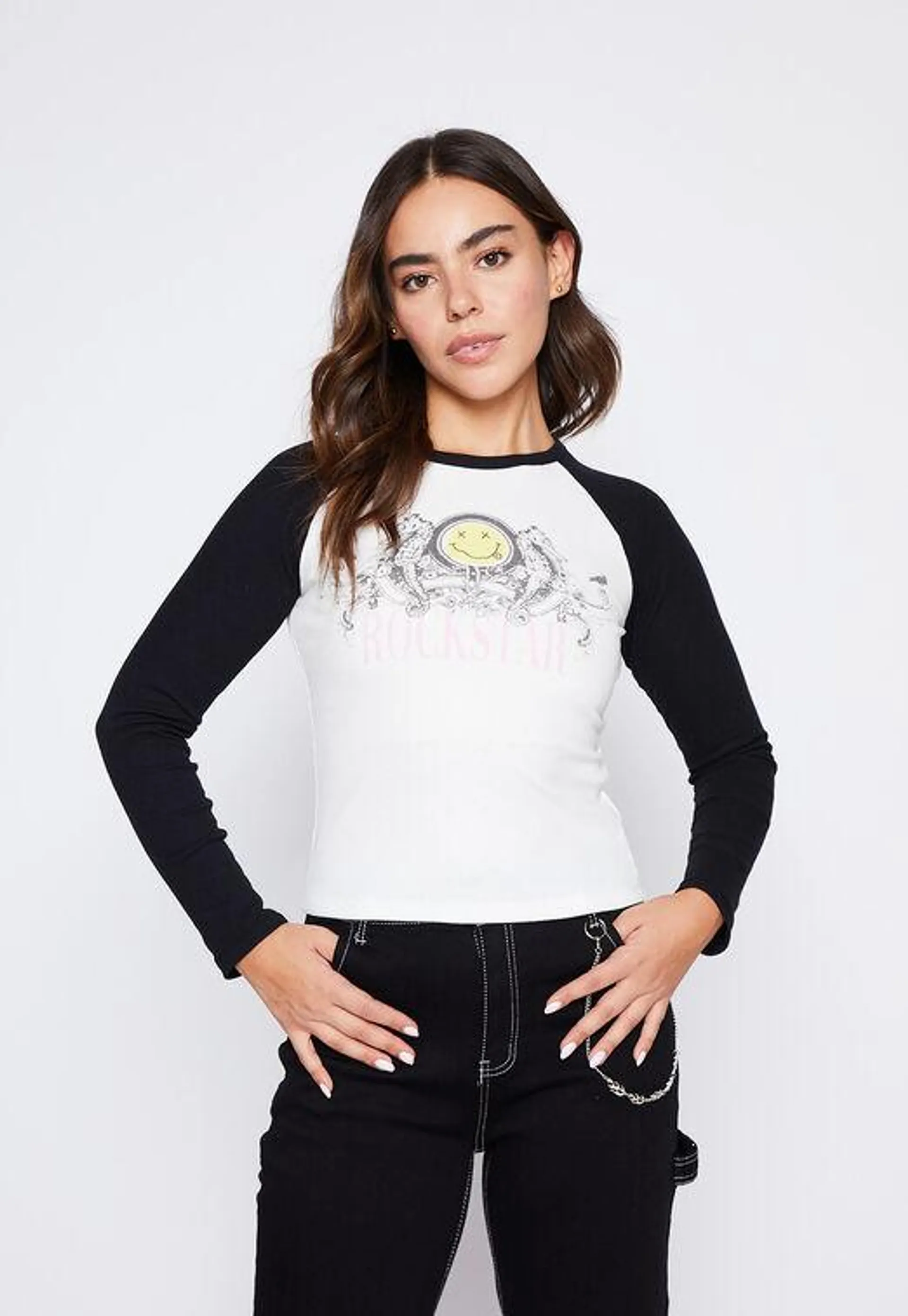 Polera Mujer Crudo Smile Family Shop