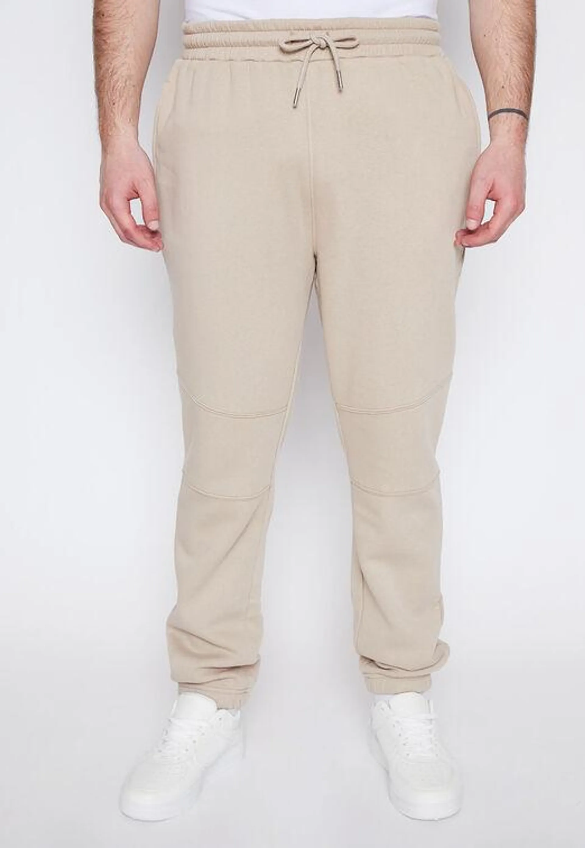 Pantalon Buzo Hombre Beige Corte Rodilla Family Shop