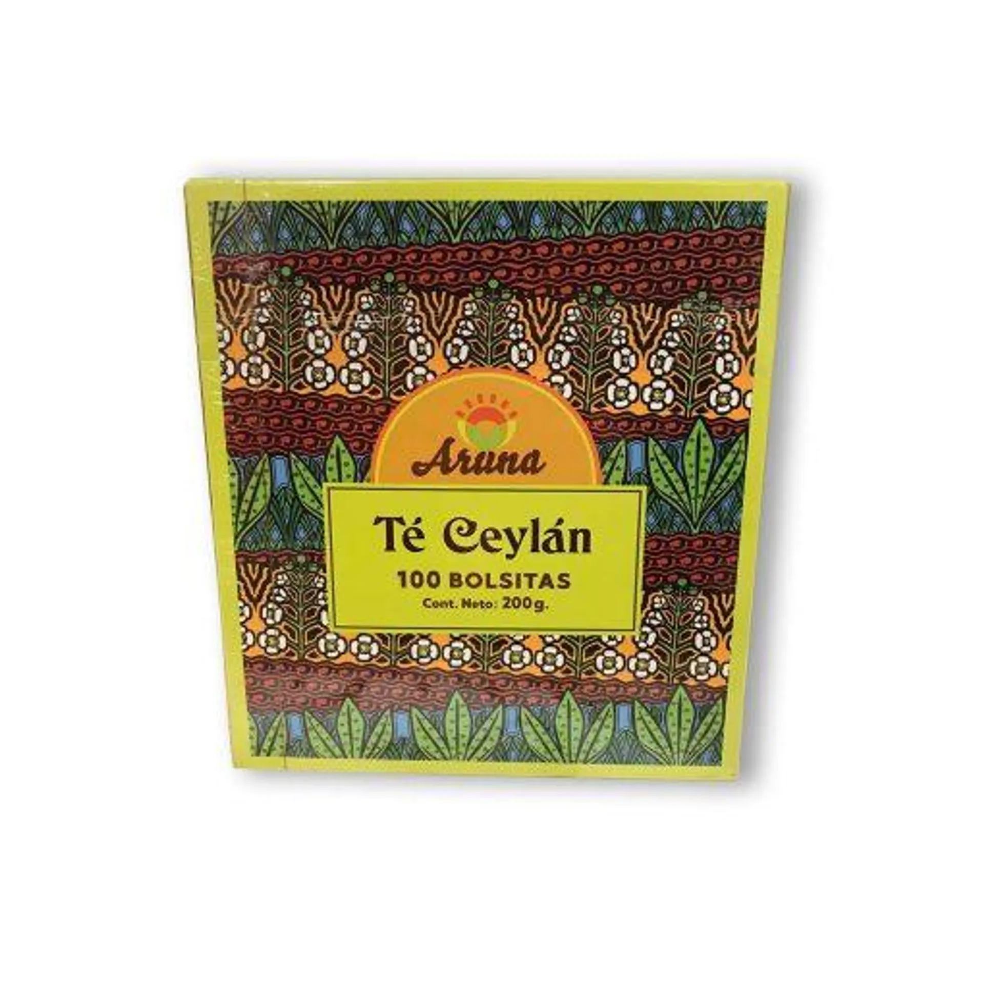 Té Ceylán Aruna 100 Bolsitas