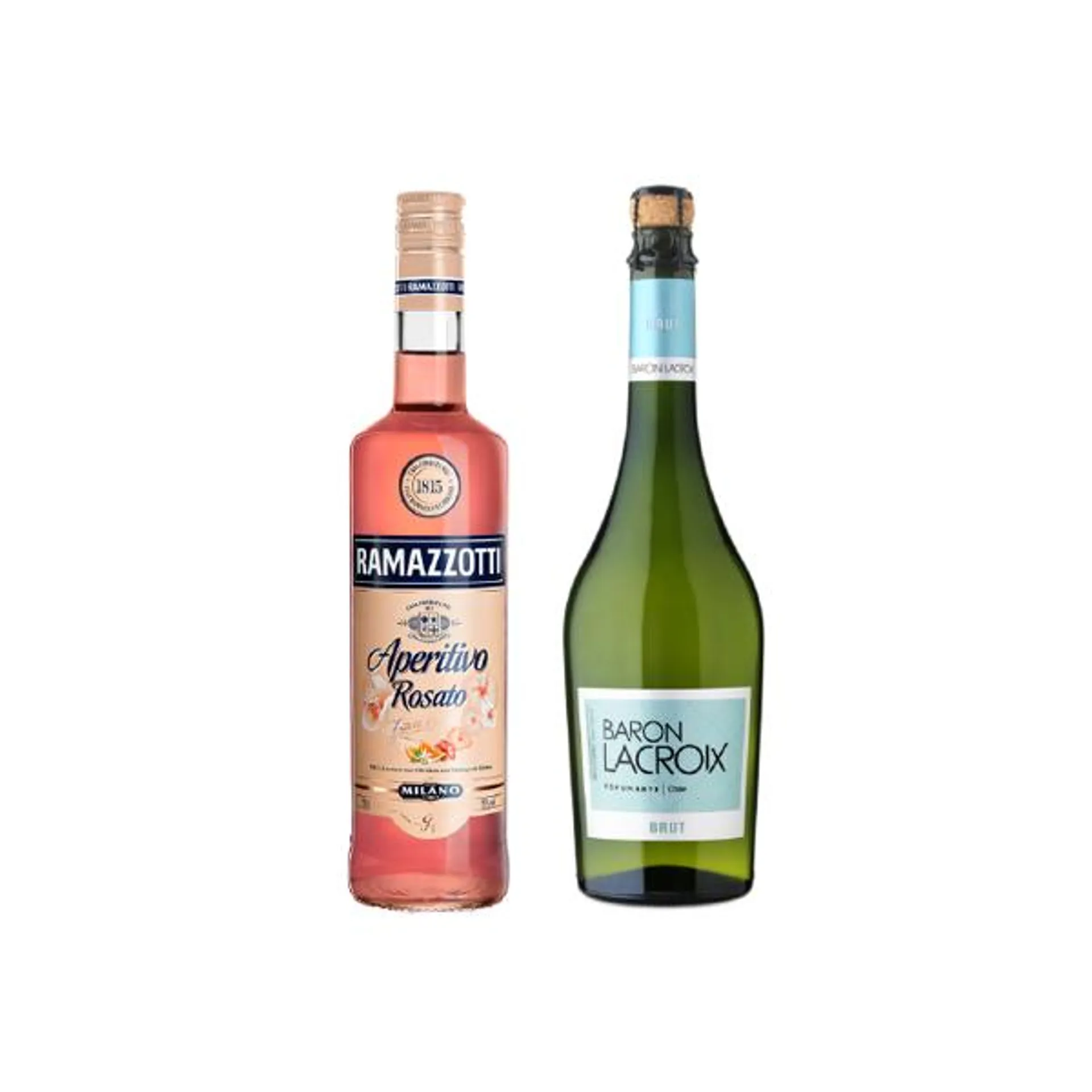 Pack Ramazzotti Botella 700cc + Espumante Baron Lacroix Brut Botella 750cc