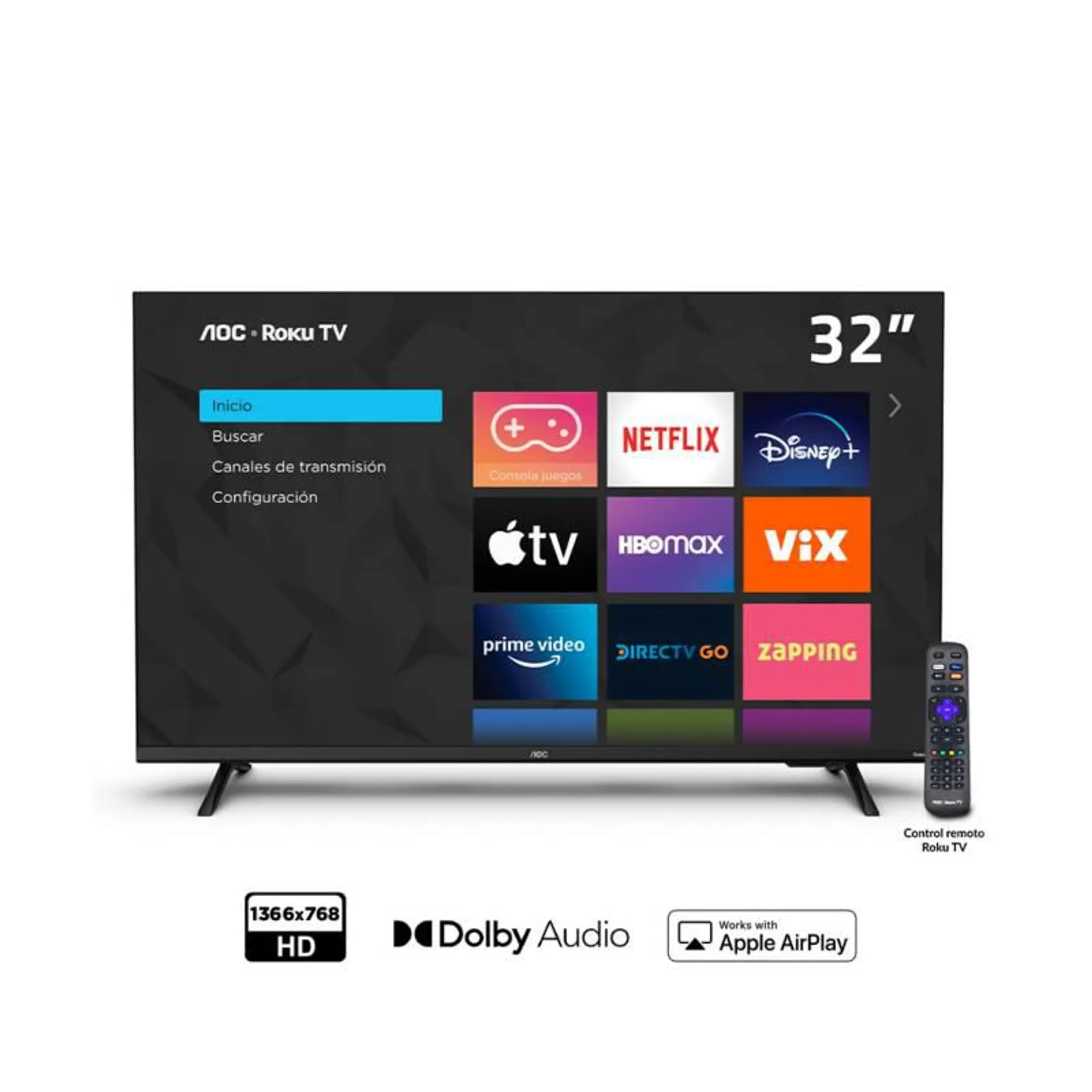 LED 32" HD Roku TV 32S5135