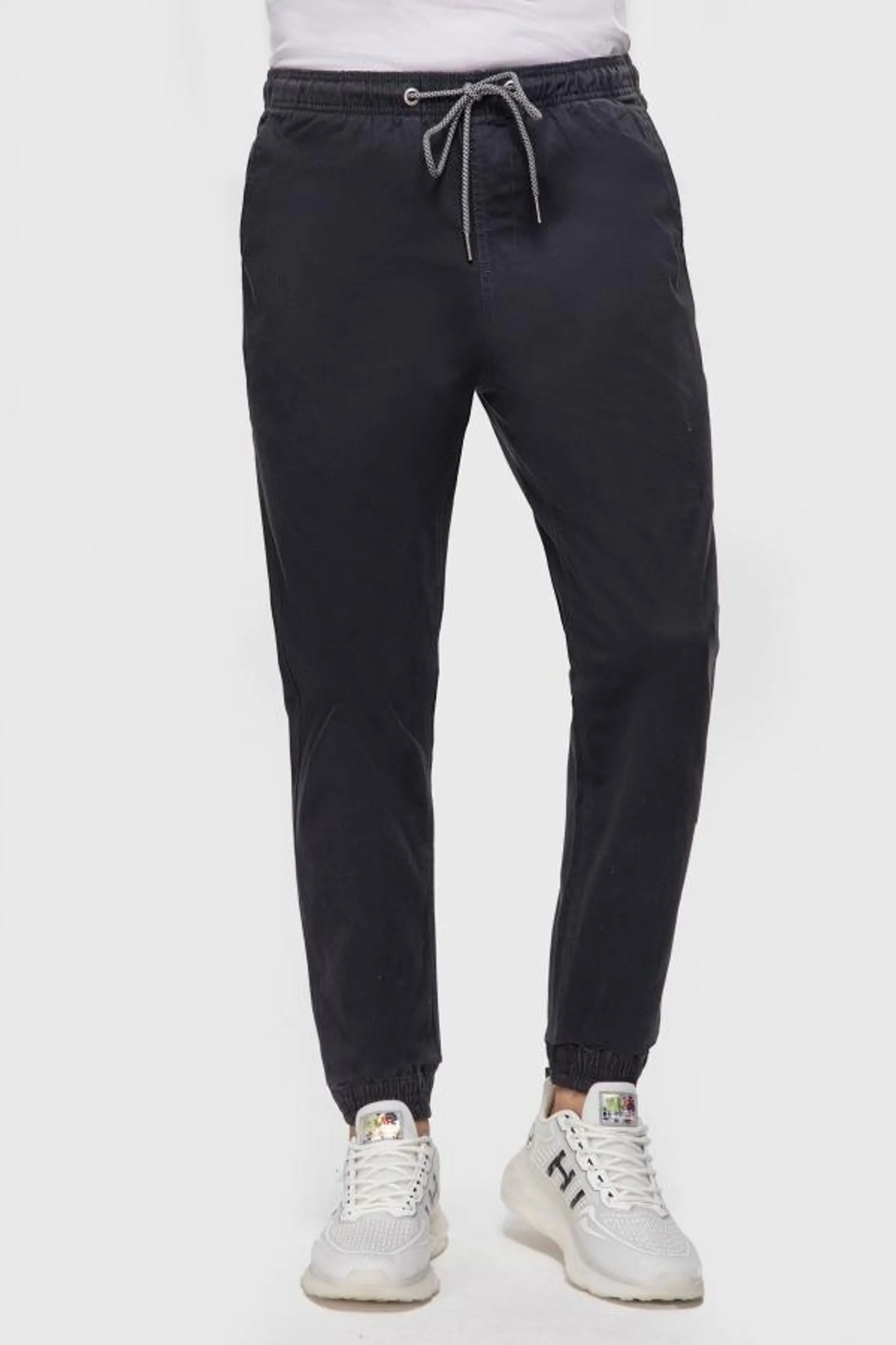 PantalÓn jogger twill negro