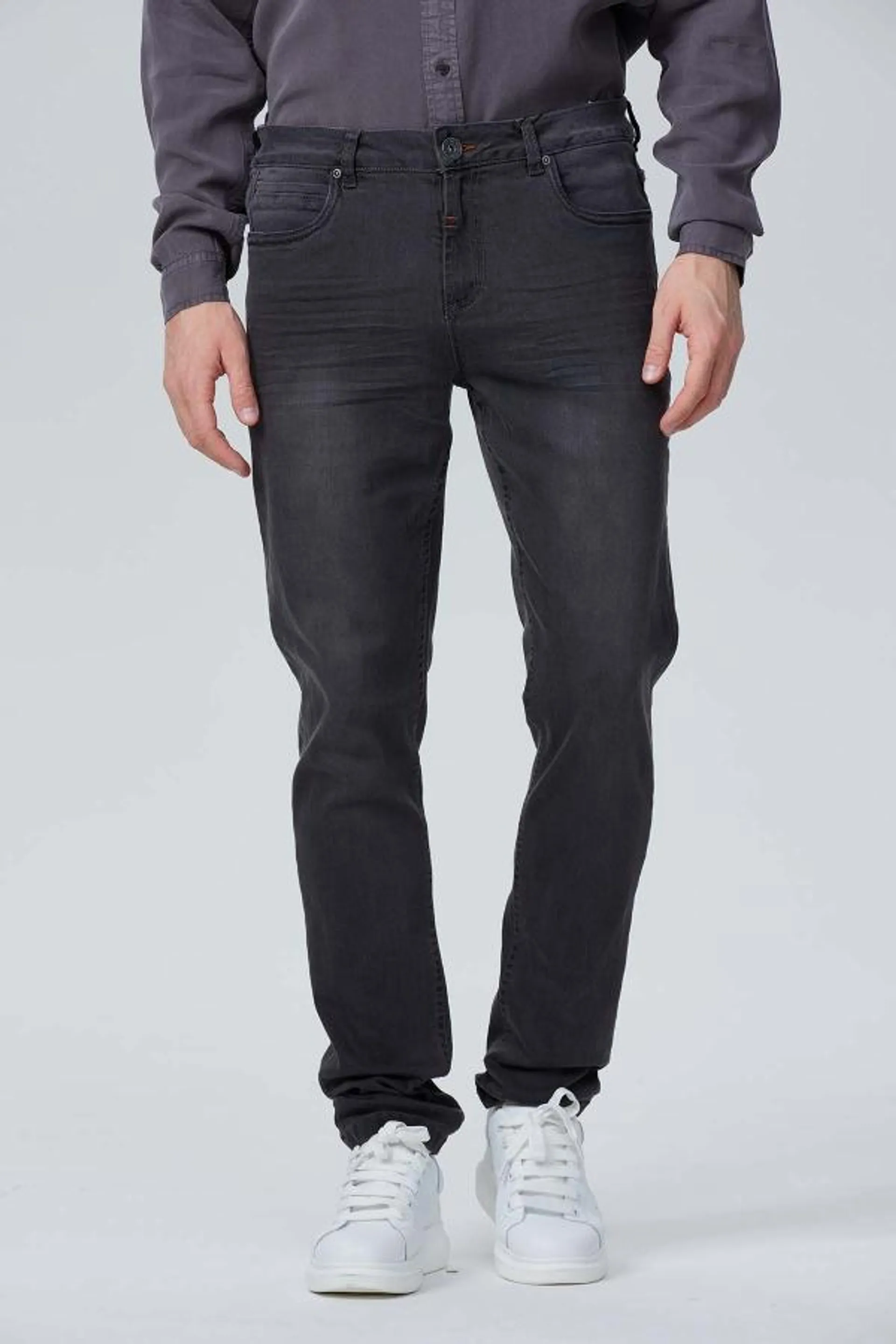 Jeans hombre skinny 101 gris fsp oscuro