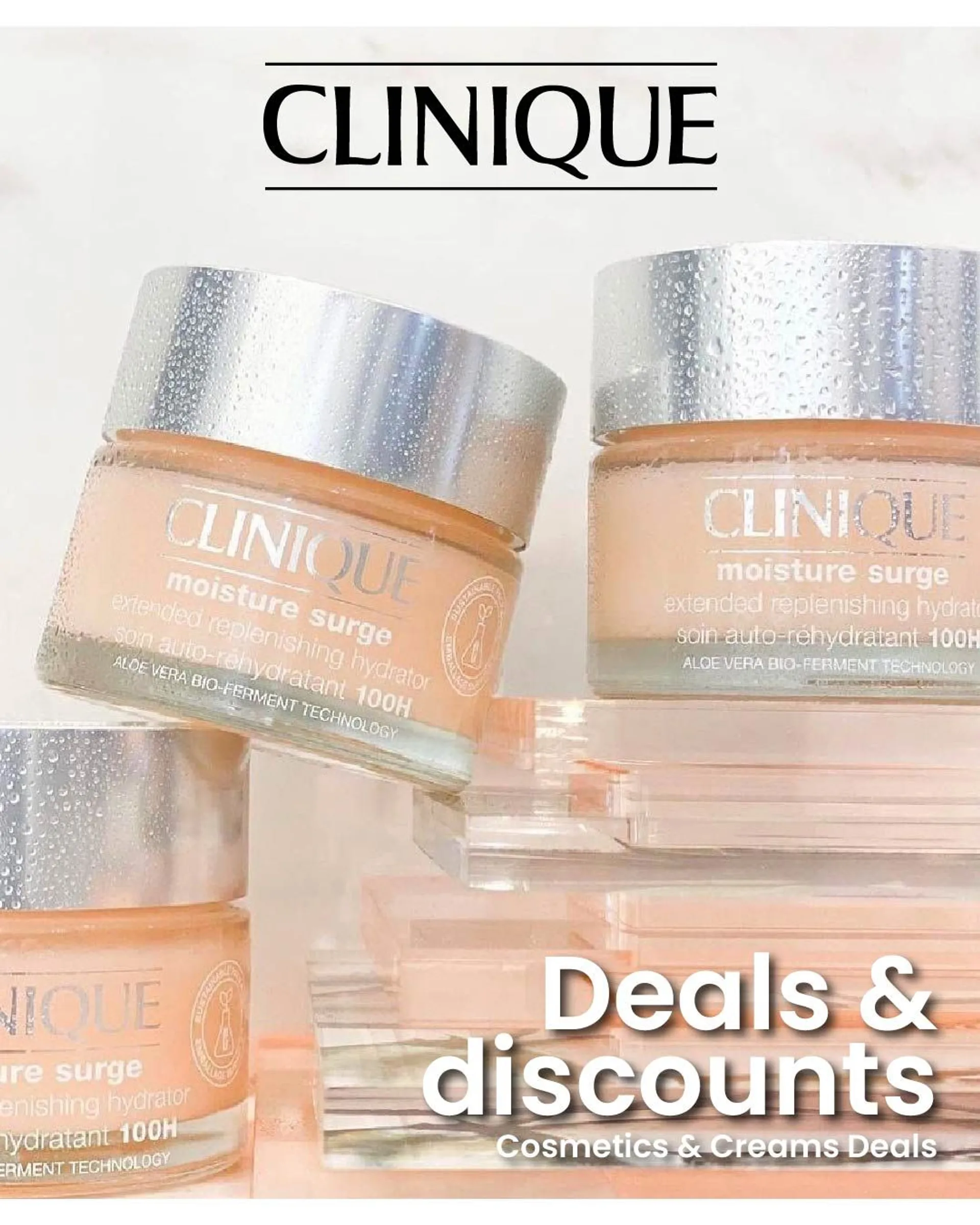 Weekly ad Clinique Cosmetics & Creams Deals from July 22 to July 27 2024 - Page 