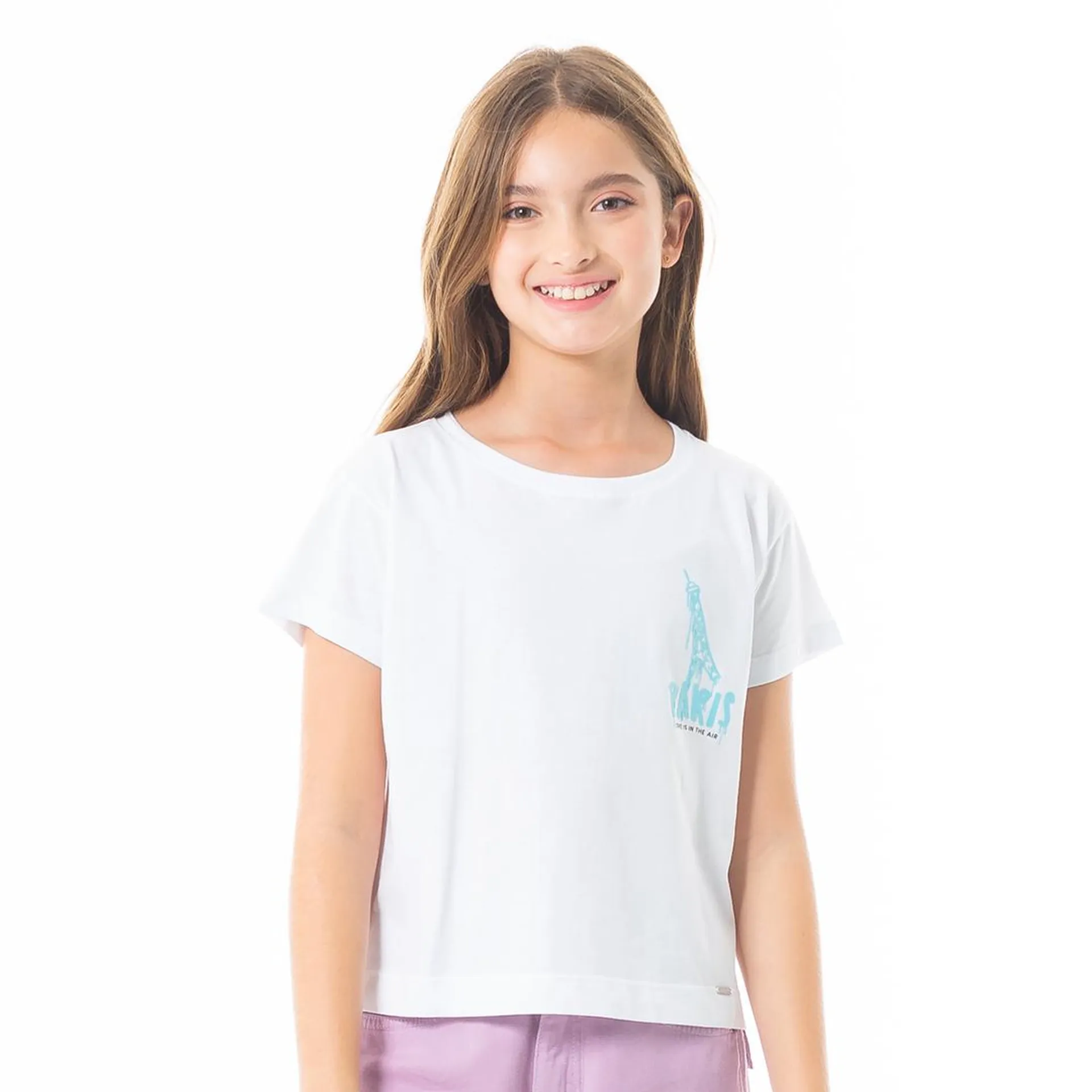 2 SIDES GRAPHIC T-SHIRT FOR GIRLS