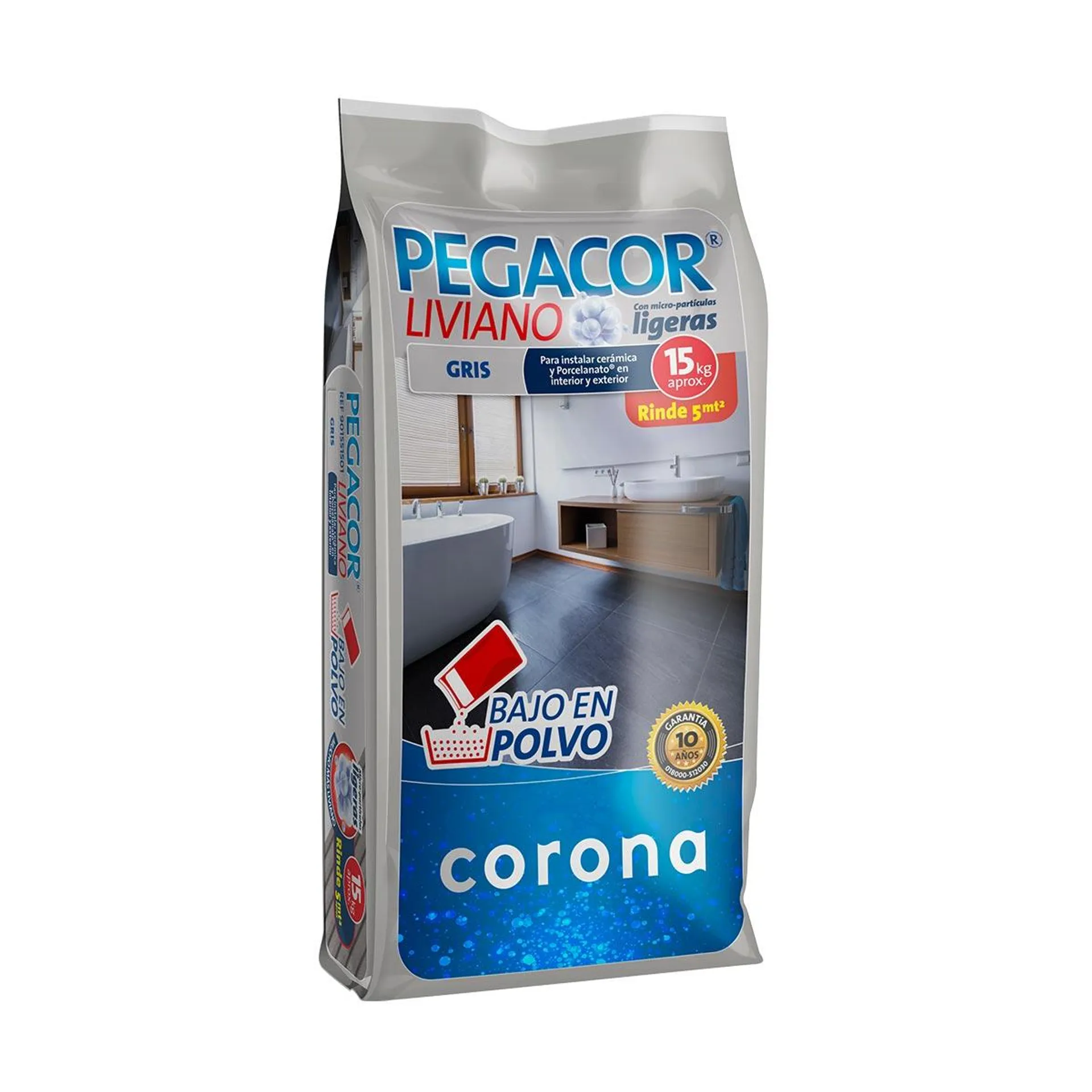 PEGACOR® Liviano Gris