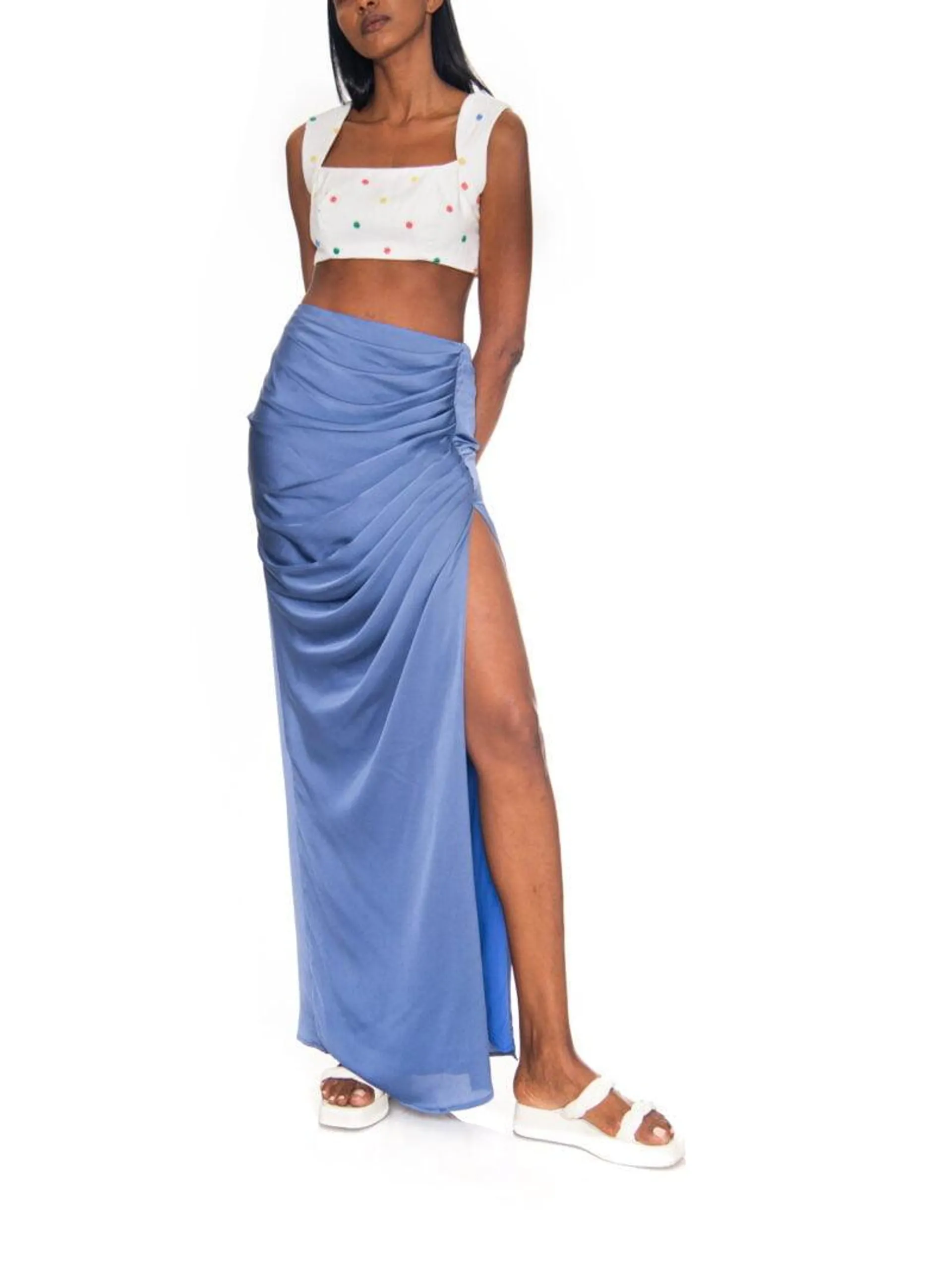 MARIN SKIRT BLUE