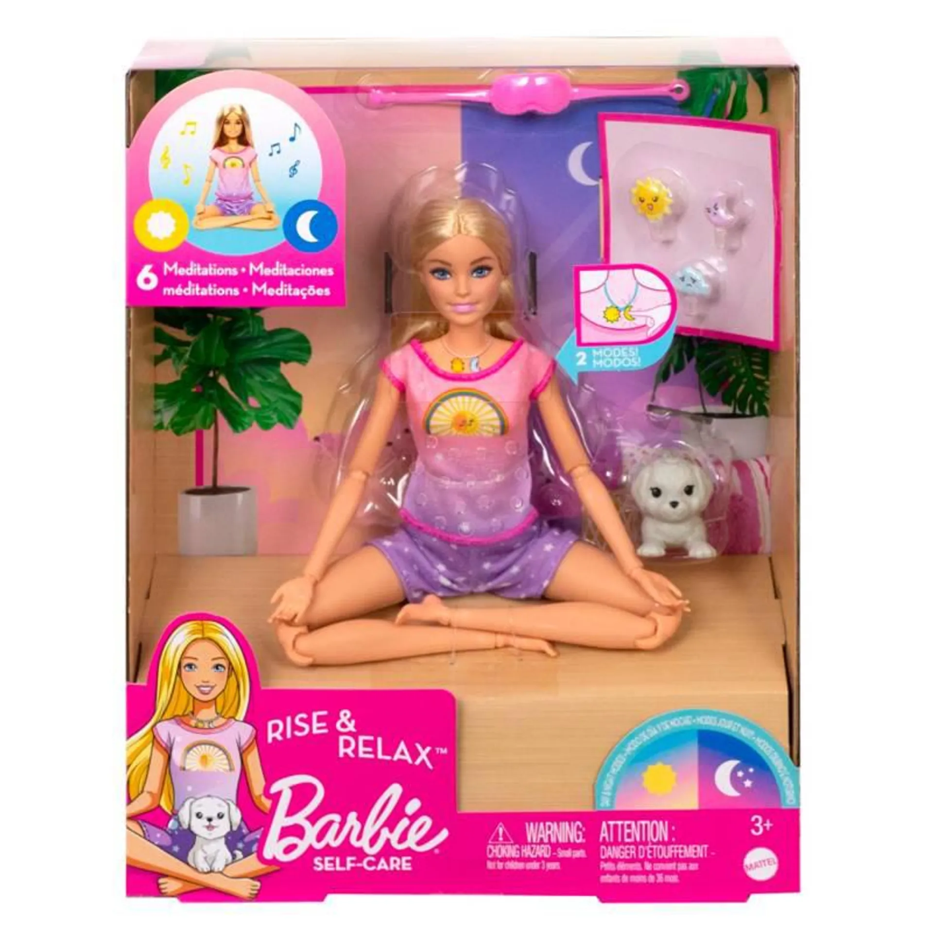 Muñeca Barbie Medita Conmigo Día y Noche