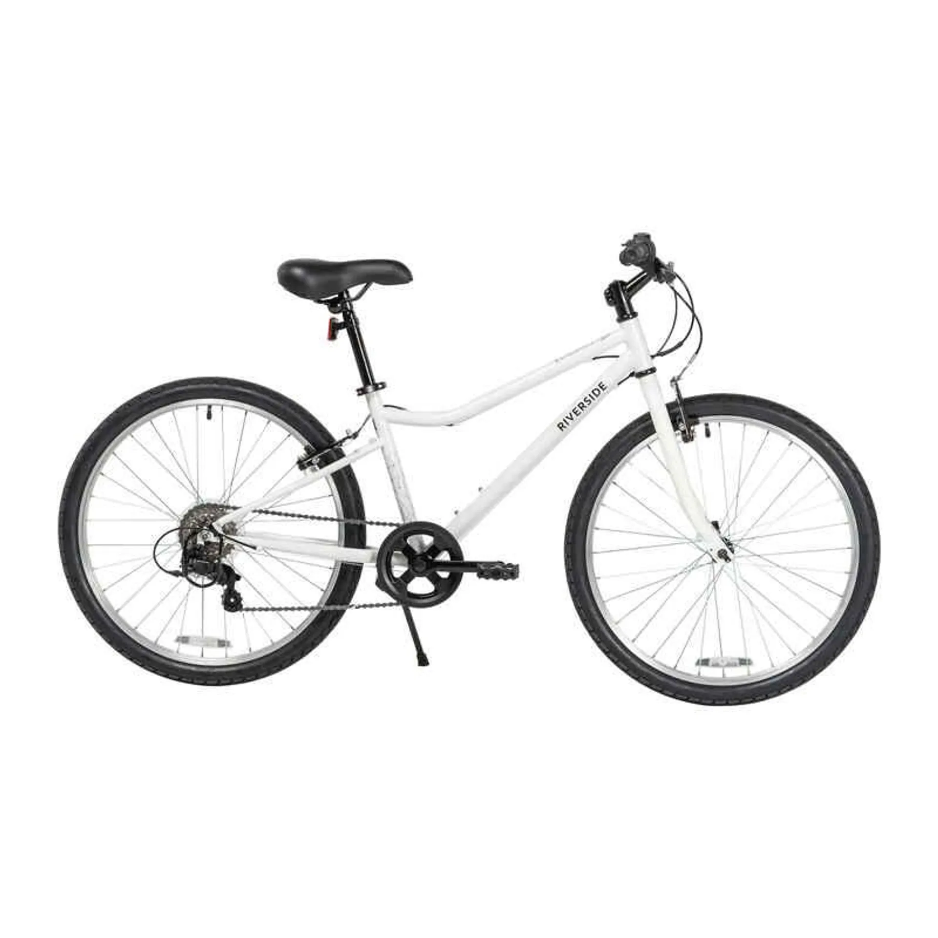 Bicicleta para niños HYC100 rin 24" riverside 9 a 12 años - blanca