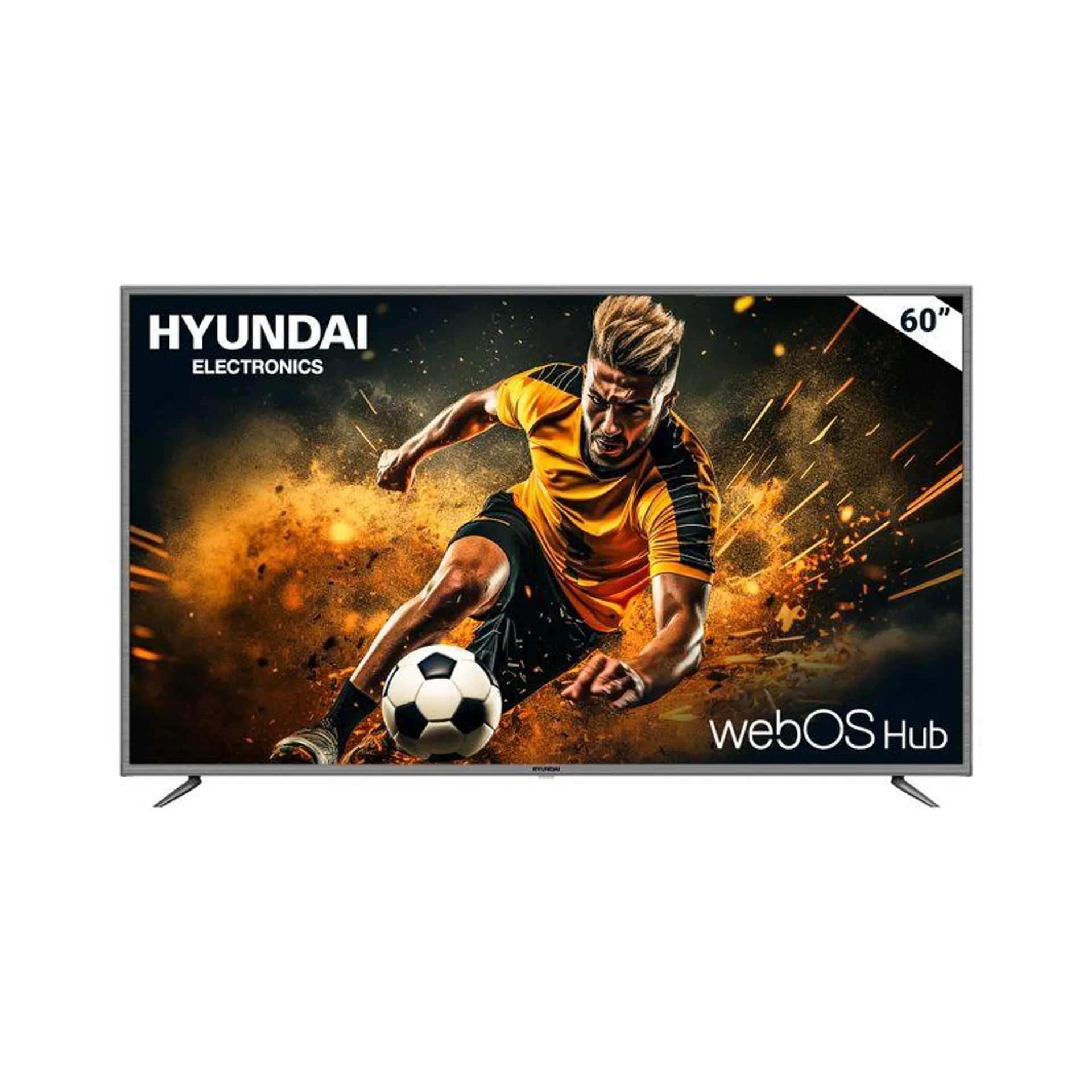 Televisor Hyundai 60" LED UHD 4K Smart TV HYLED6003W4KM