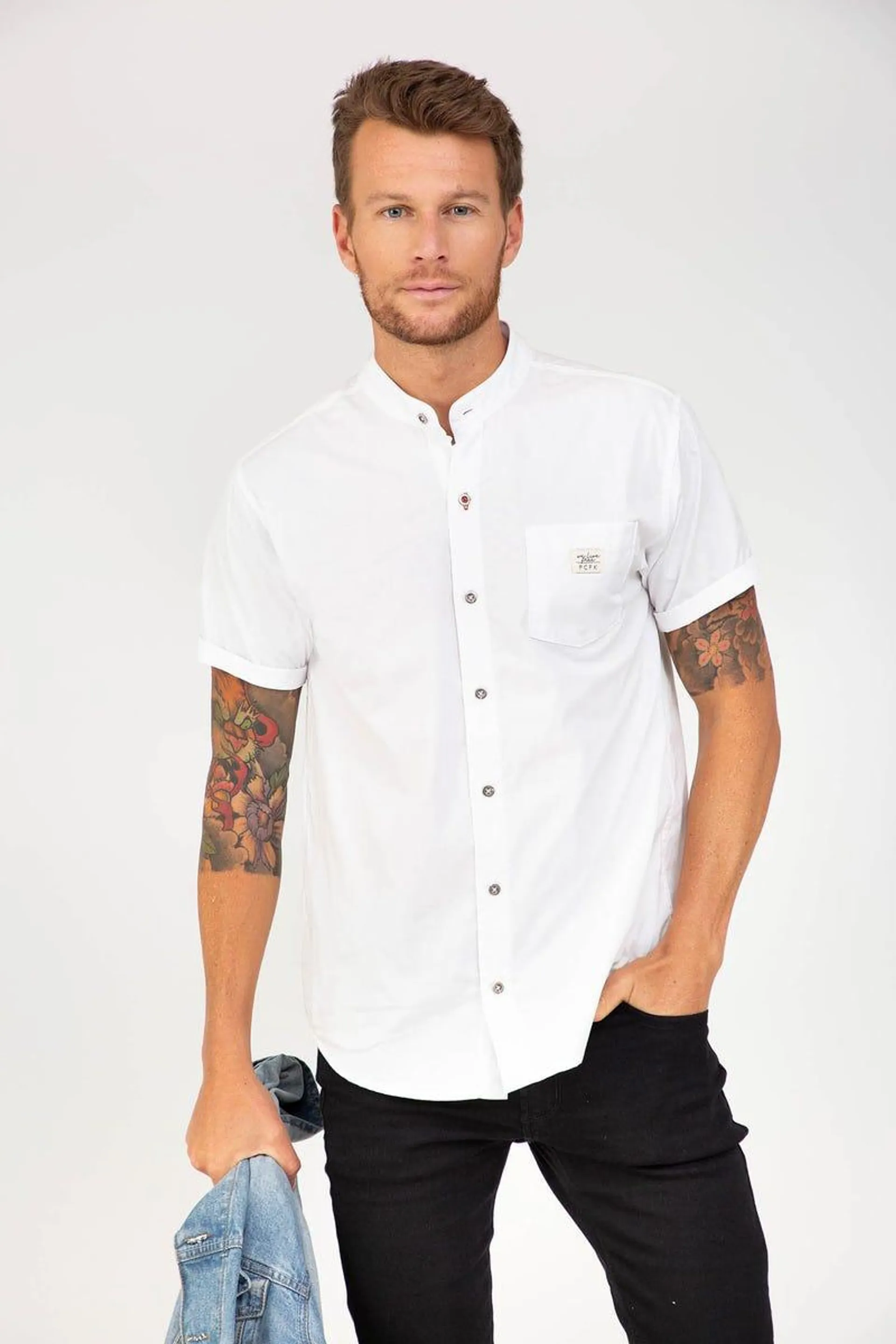 CAMISA MANGA CORTA Blanco