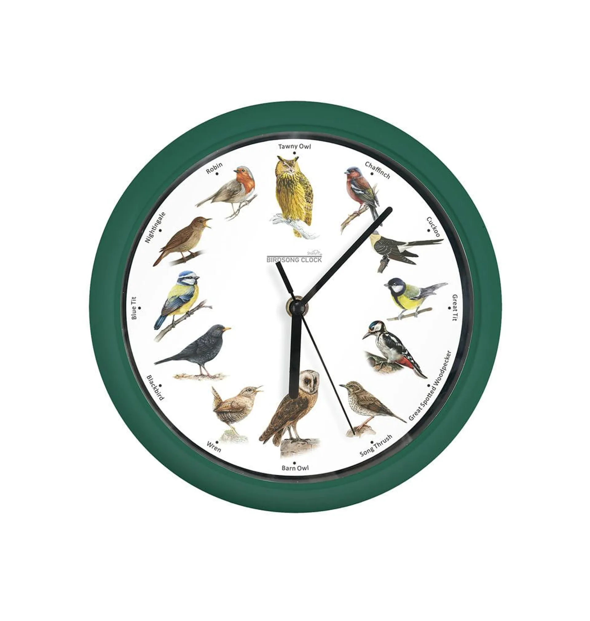 Reloj de pared con sonido de canto de pajaros - Starlyf Birdsong Clock