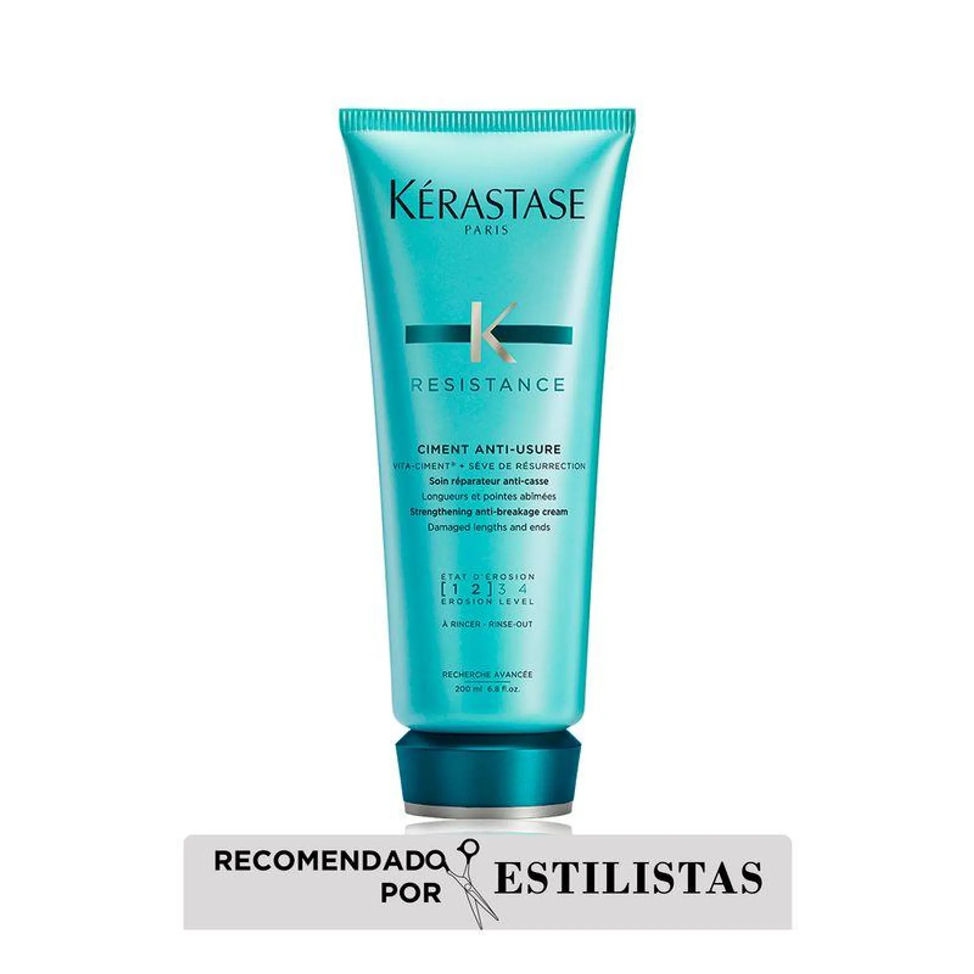 Acondicionador Résistance Ciment Anti-Usure Reconstruye Cabello Dañado - Kérastase