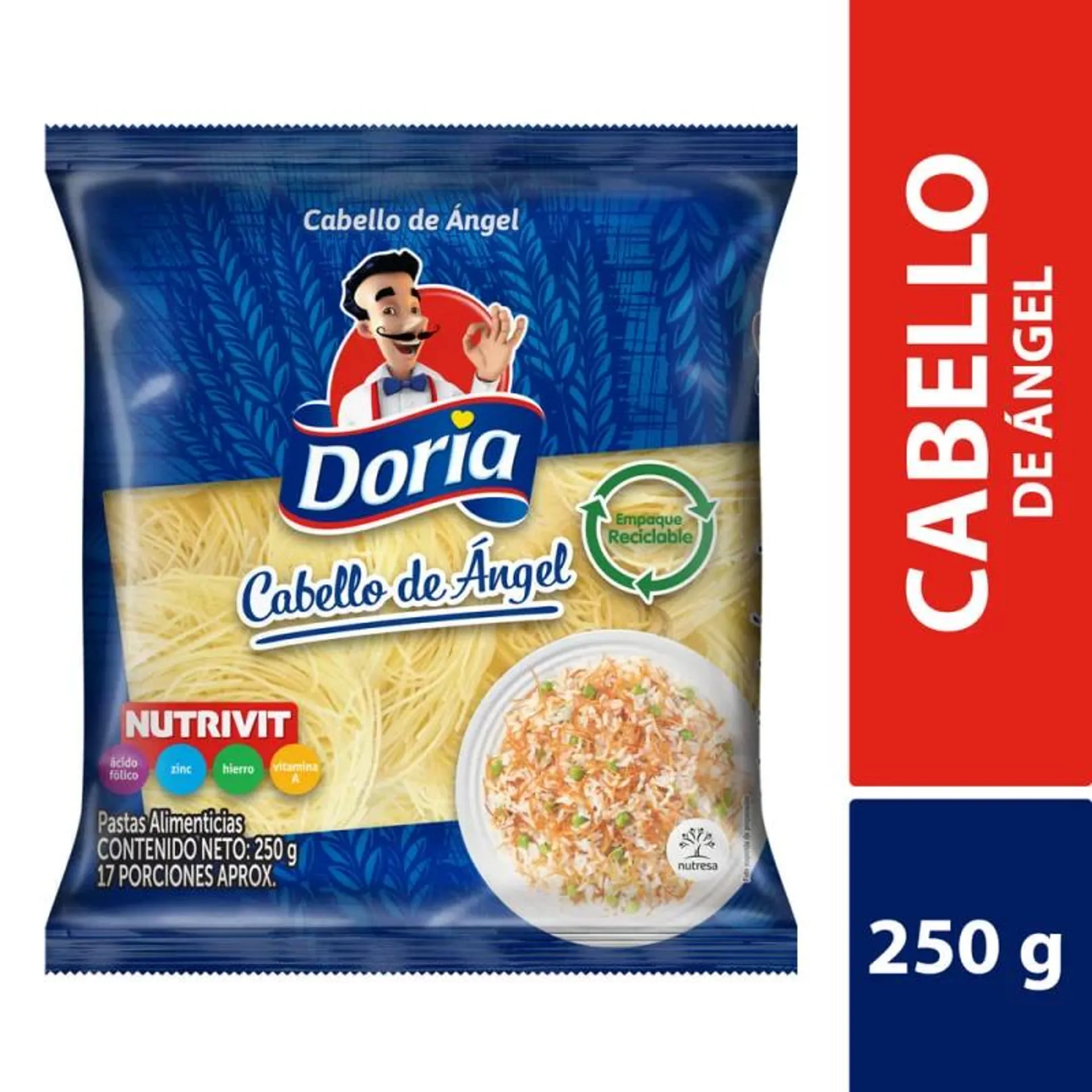 Pasta Doria Cabello De Ángel 250 g