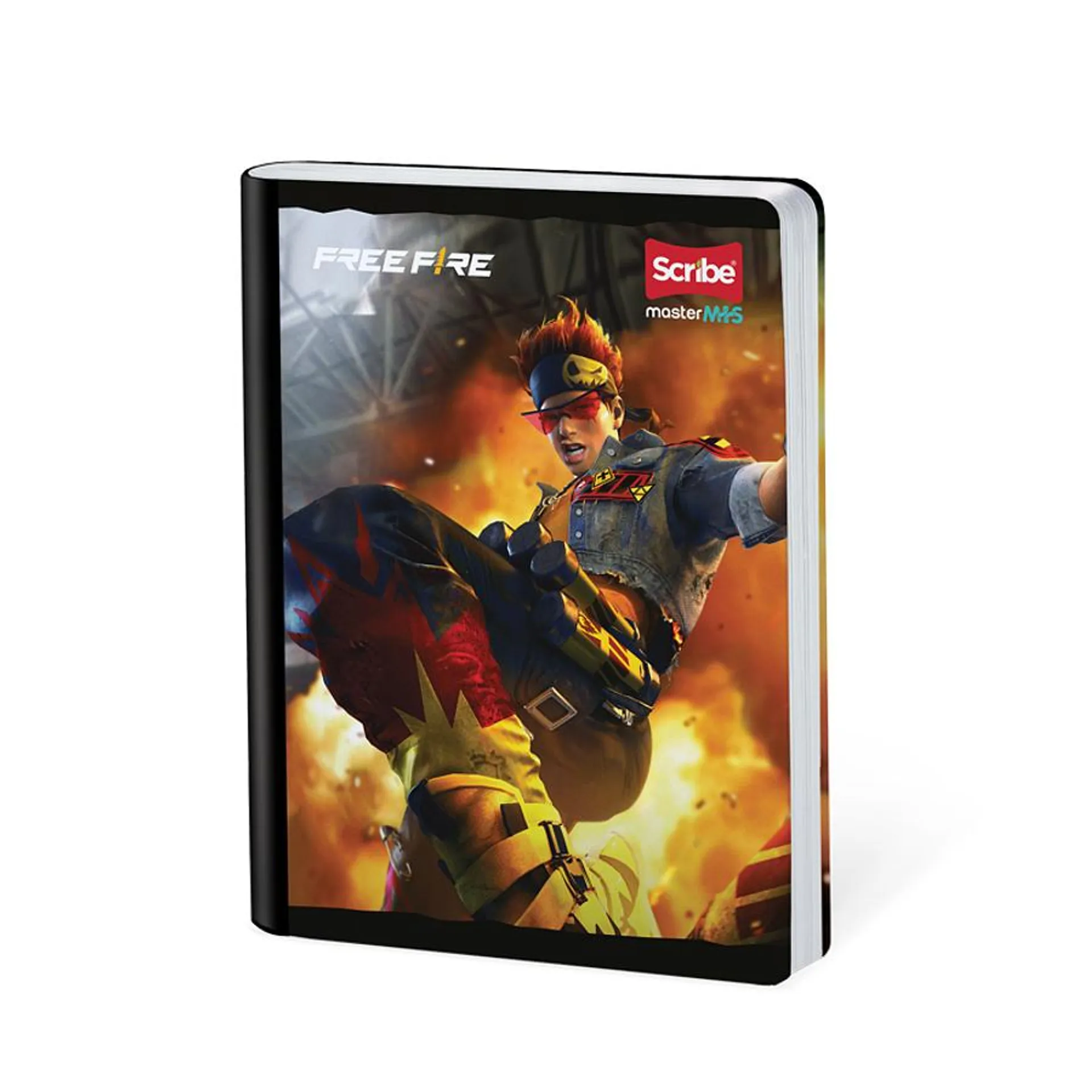 Cuaderno Cosido Free Fire 50 Hojas Líneas