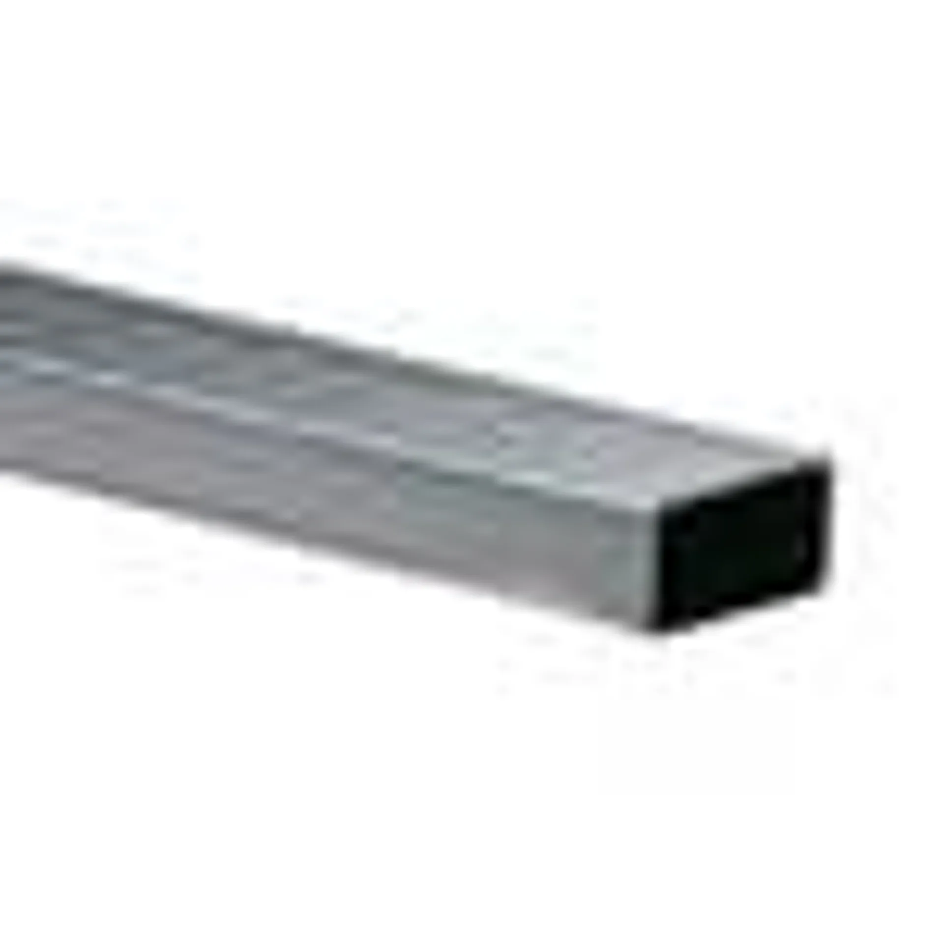 Tubo rectangular 100 x 40 x 1.5mm x 6m cerrajeria