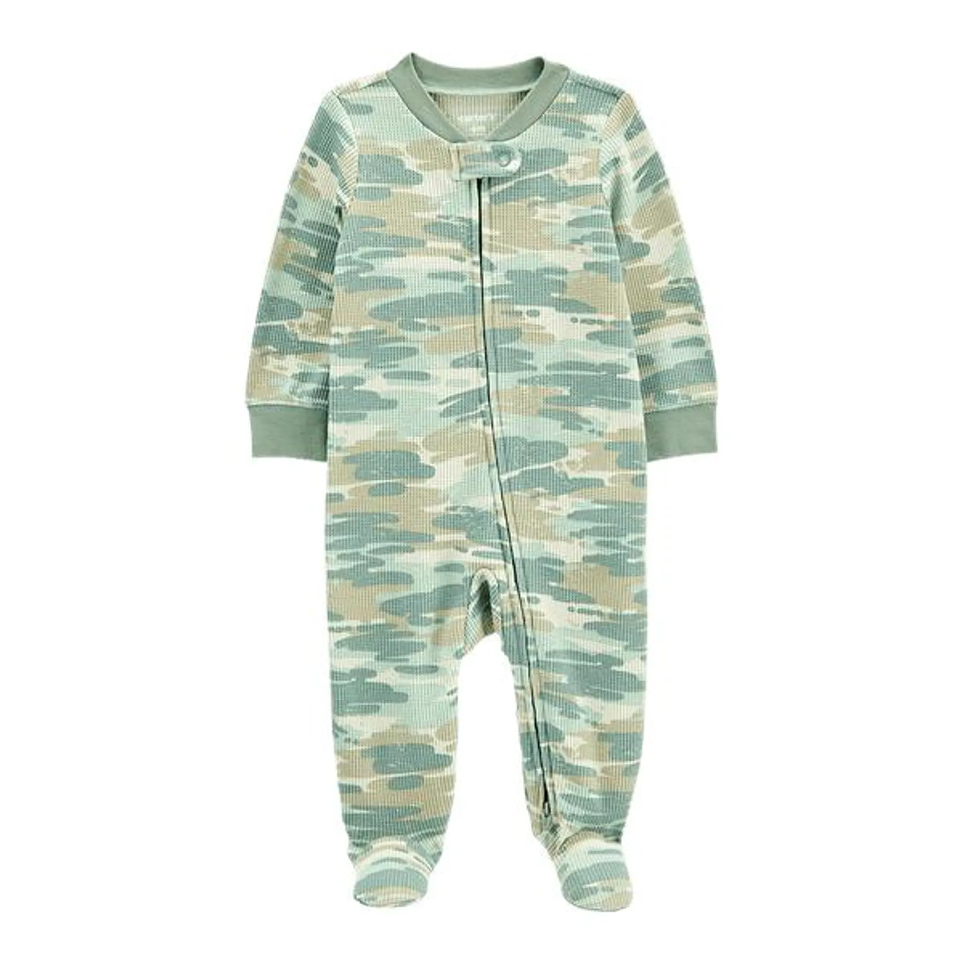 Pijama Enteriza Camuflado Verde Bebés Niños - Carter's