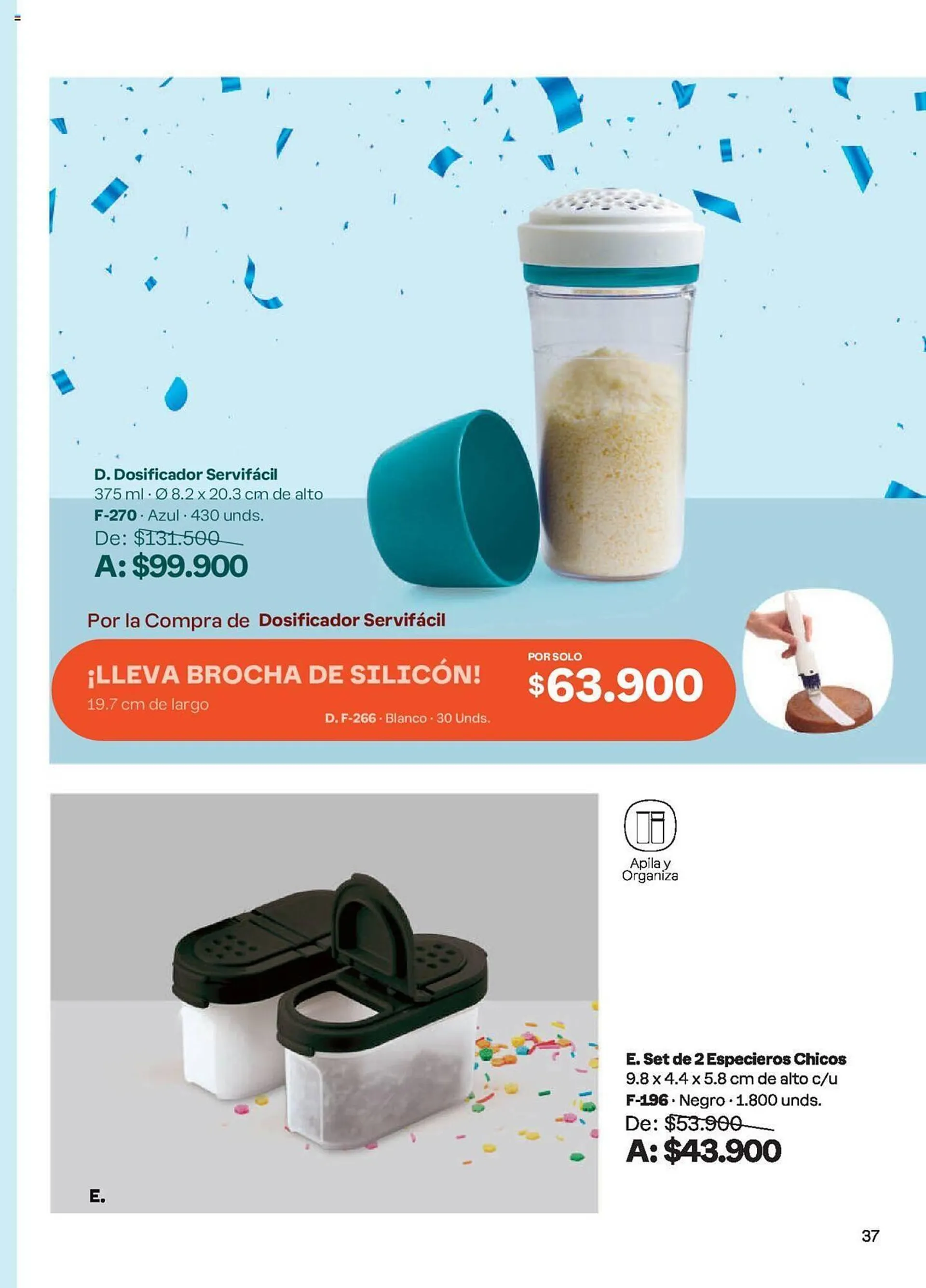 Catalogo de Catálogo Tupperware 14 de junio al 11 de julio 2024 - Pag 37