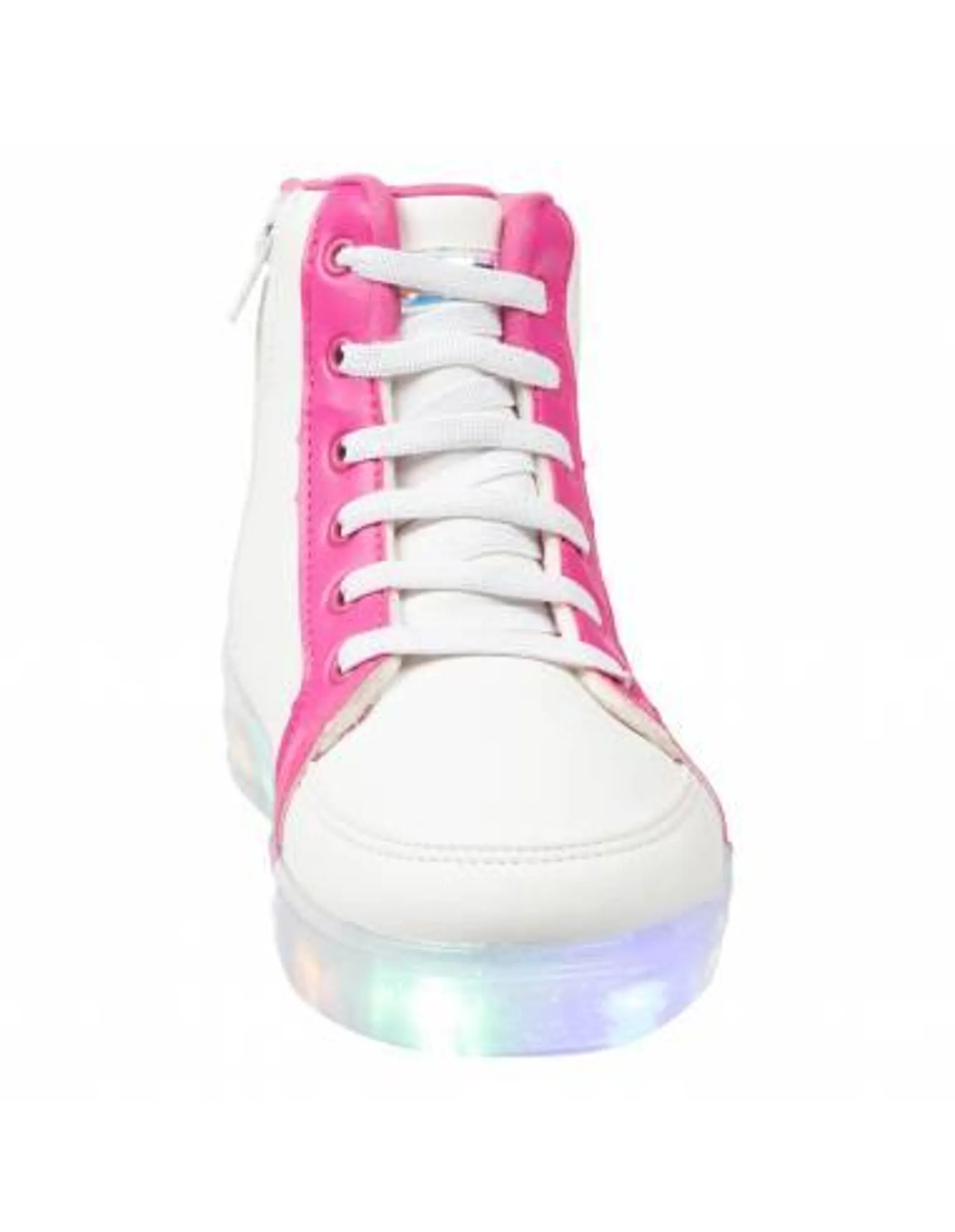 Zapatos tipo botín Sneaker con luces para niña