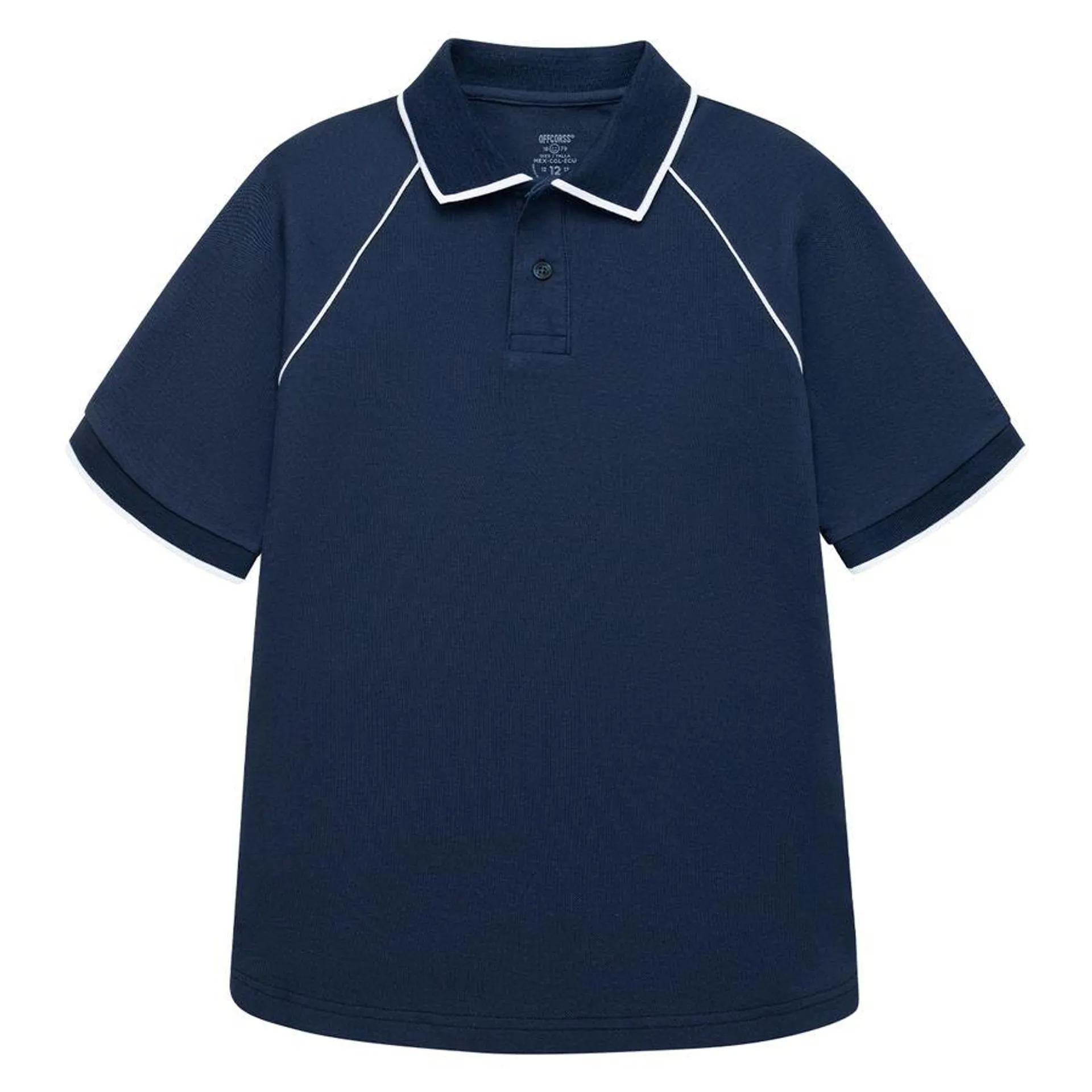 Camiseta tipo polo para niño - Azul 8