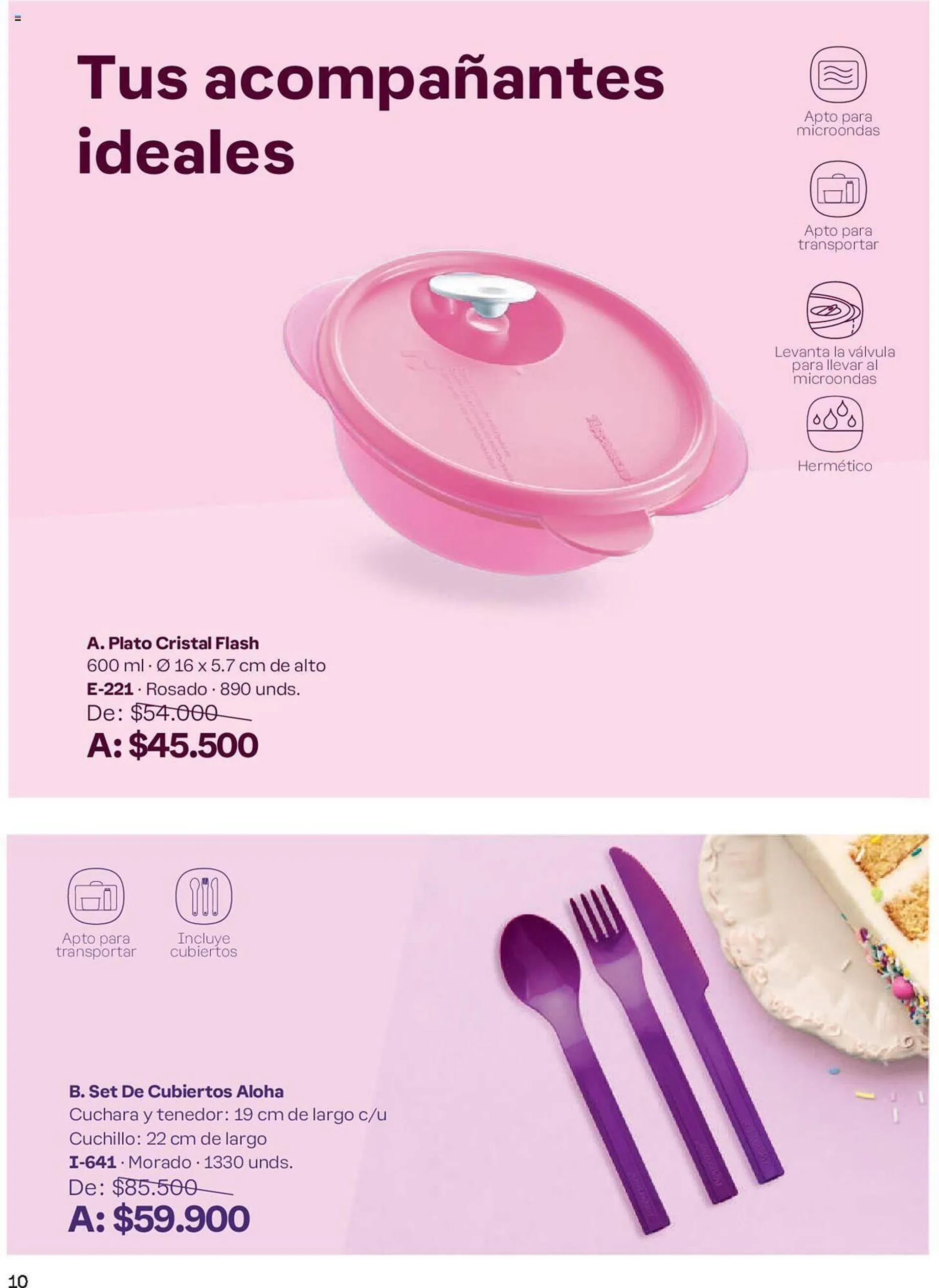 Catalogo de Catálogo Tupperware 14 de junio al 11 de julio 2024 - Pag 10