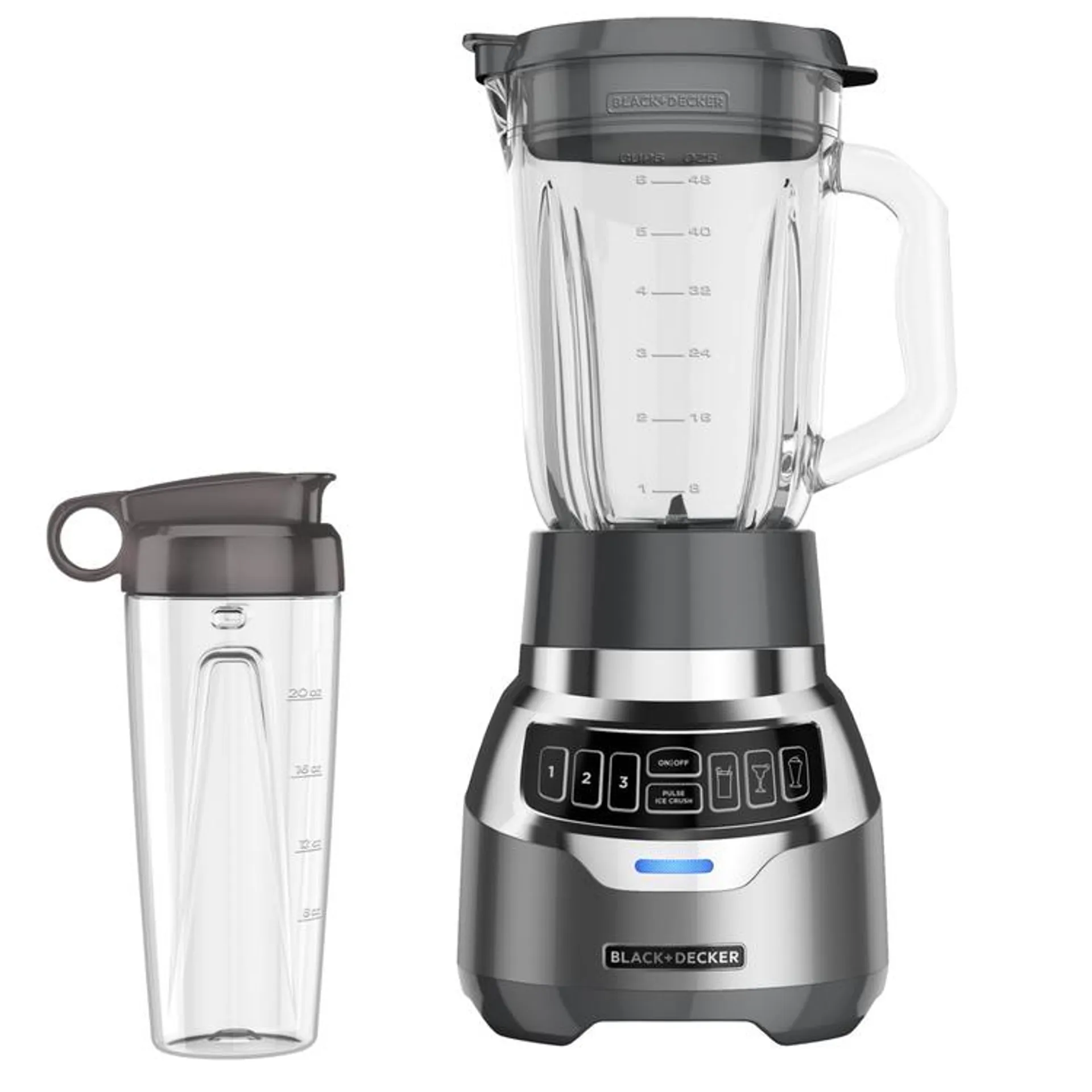 Licuadora BLACK+DECKER Silenciosa BL1300DG Plateado