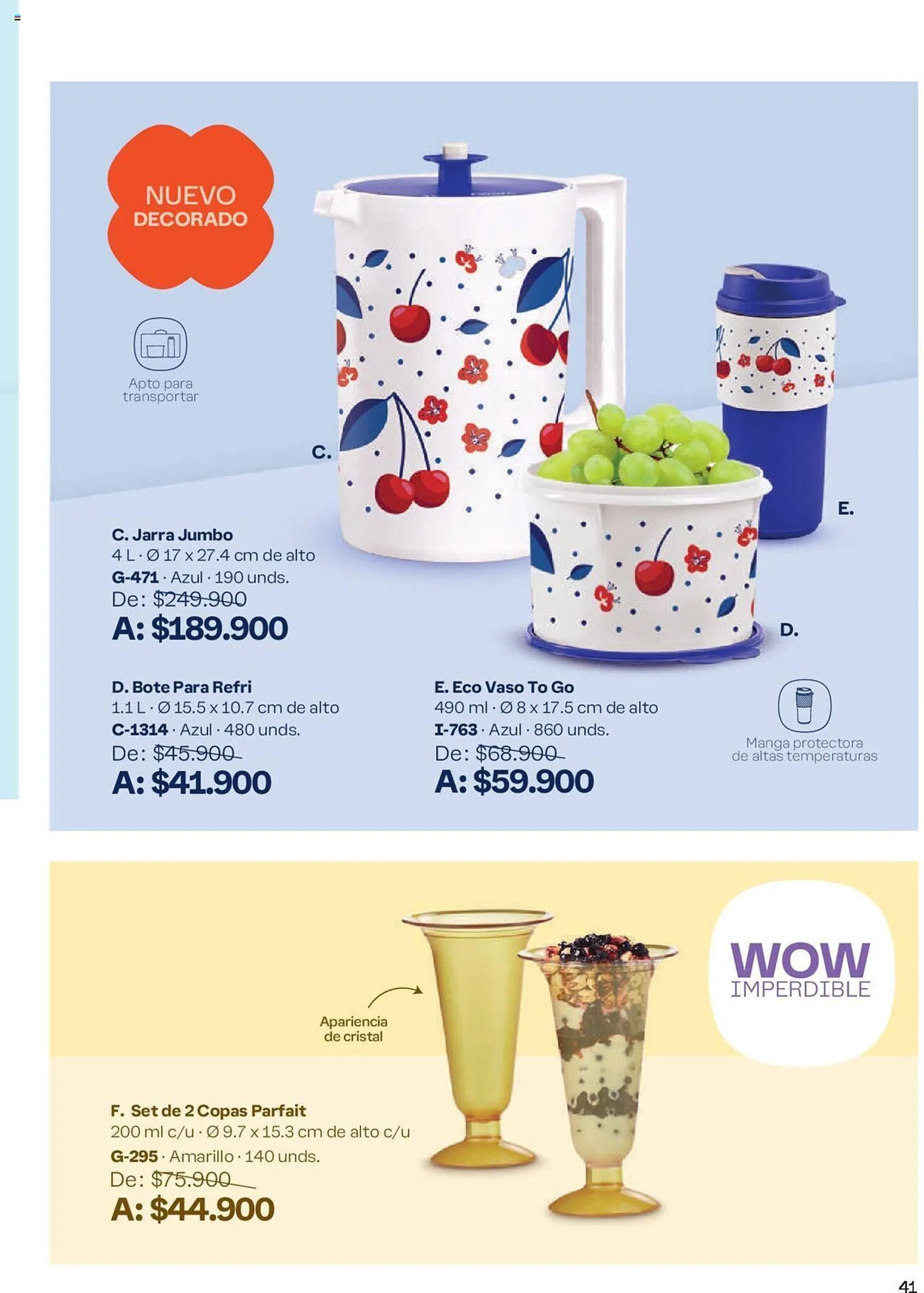 Catalogo de Catálogo Tupperware 14 de junio al 11 de julio 2024 - Pag 41