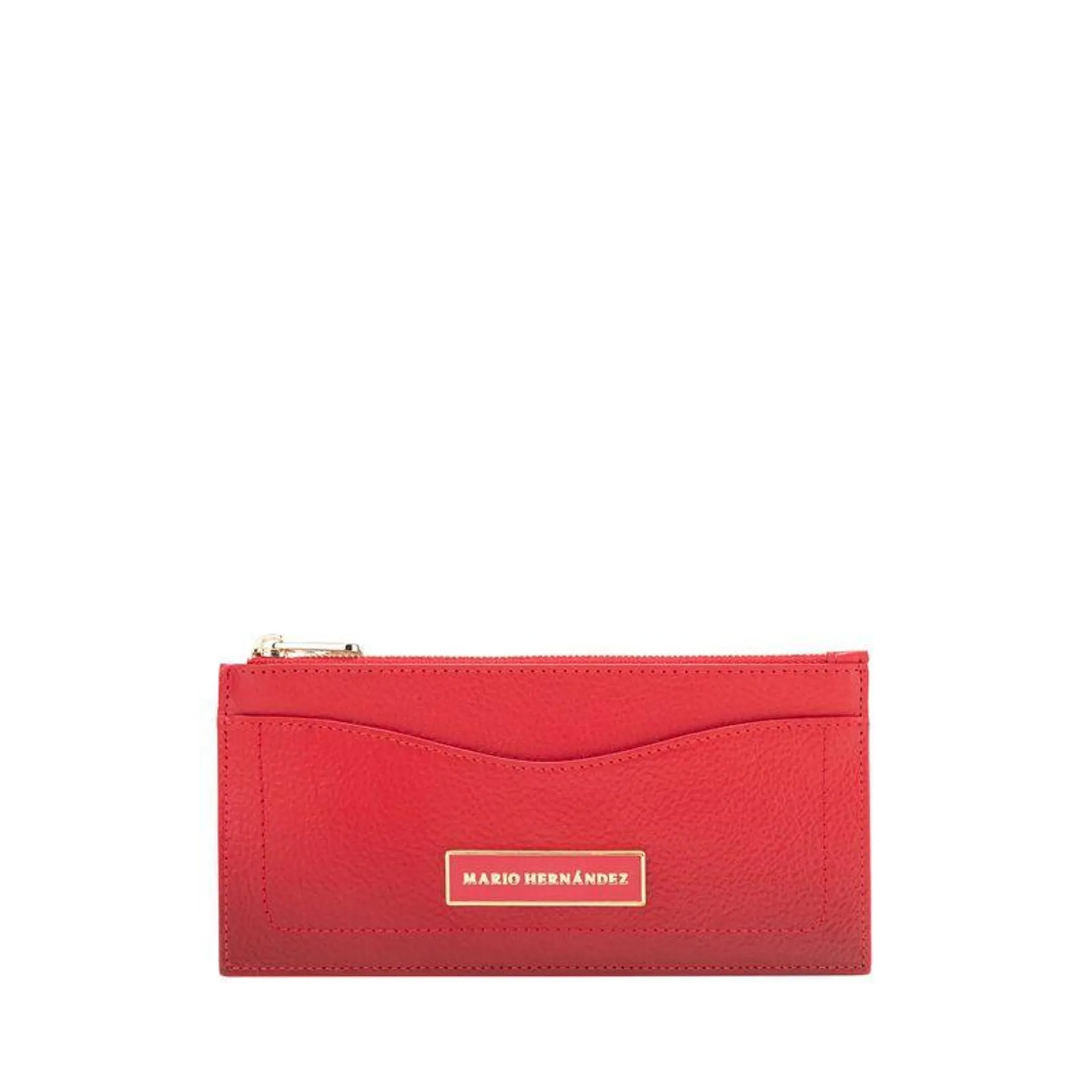 Billetera pouch palma rojo cruz Alegra