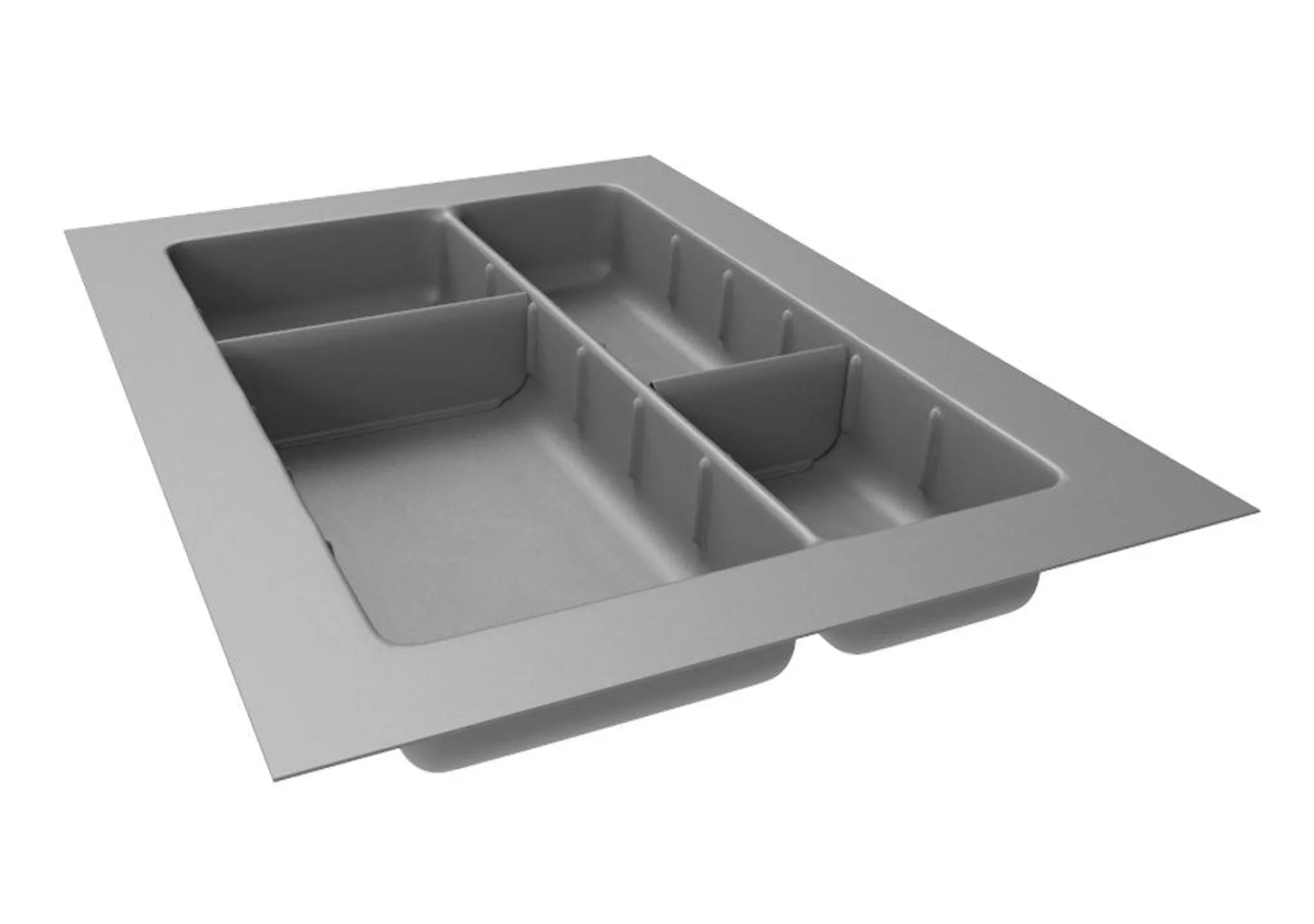 HSC910-40 CUBERTERO PLASTICO GRIS SERIE A2 360X480X50